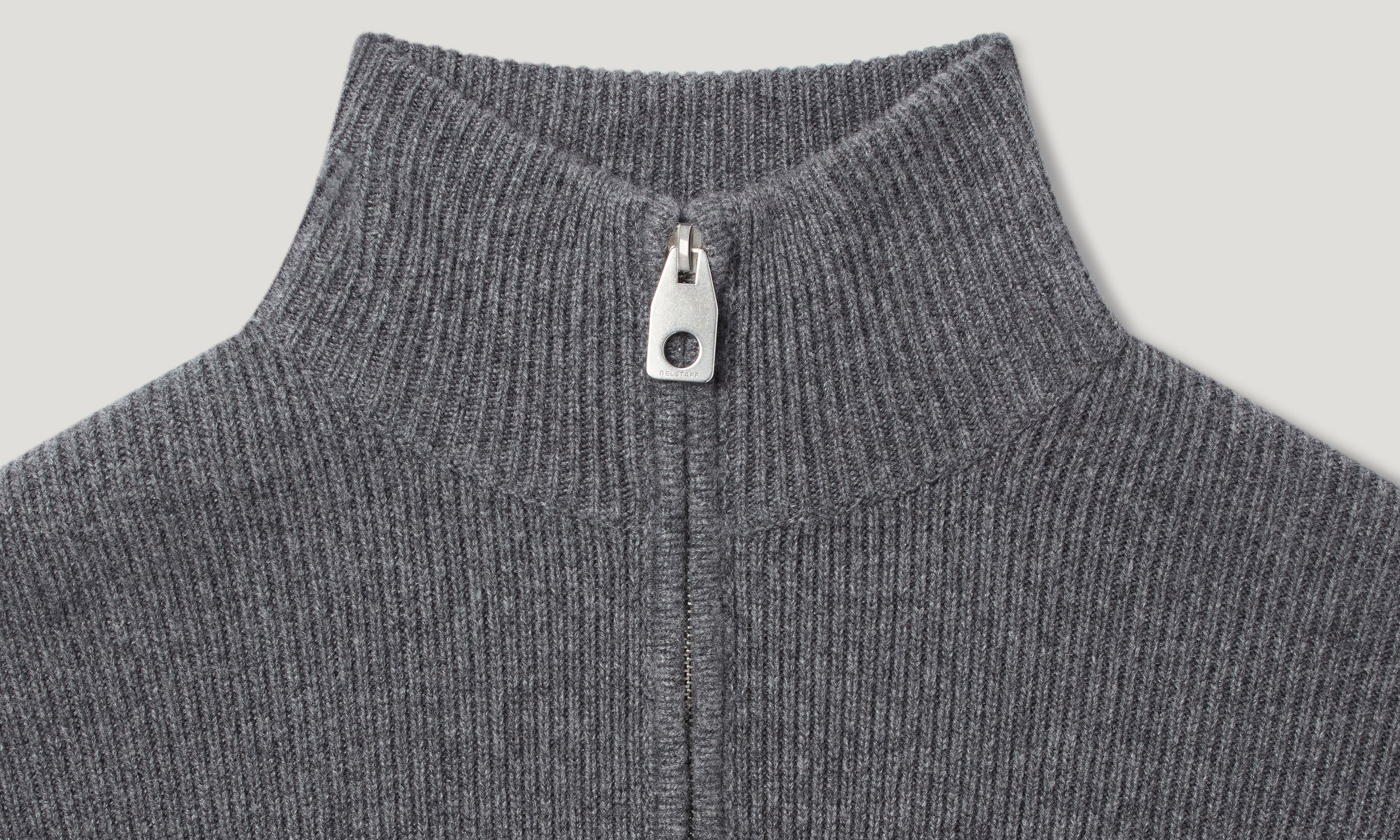 ATOL FULL ZIP CARDIGAN - Graphite