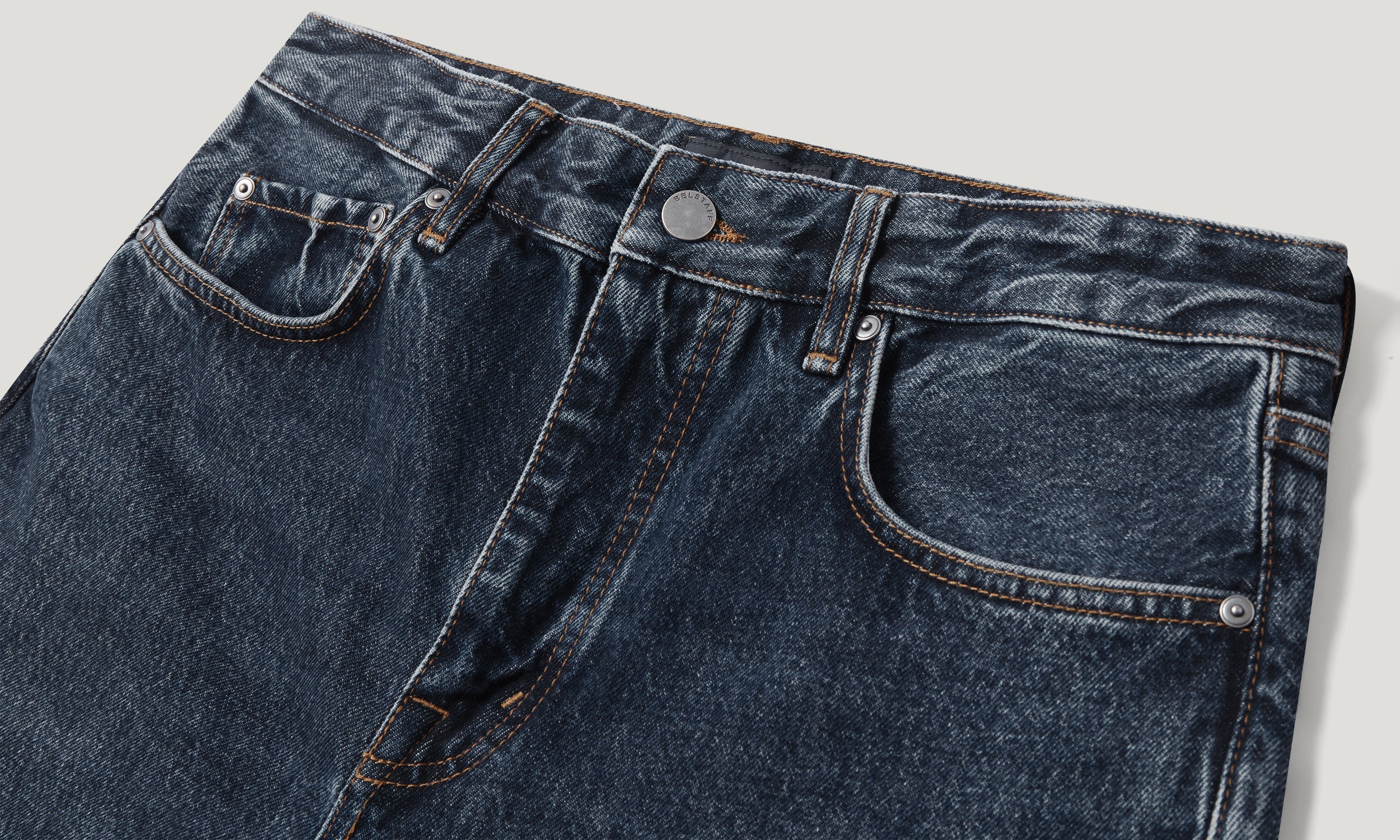 B48 JEAN - Washed Indigo