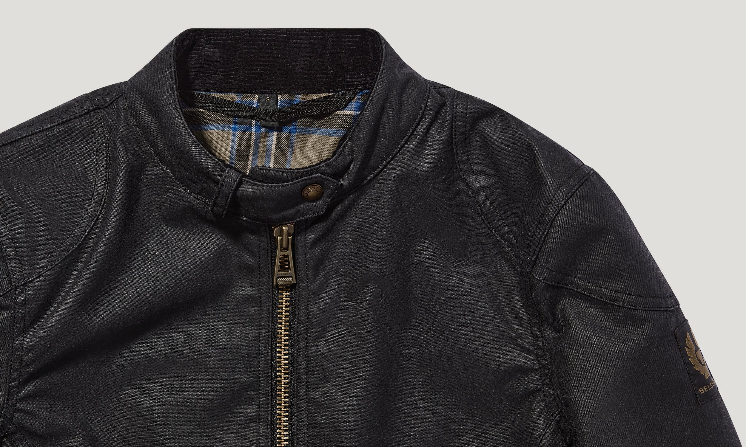 BAMBURGH MOTORCYCLE JACKET - Black
