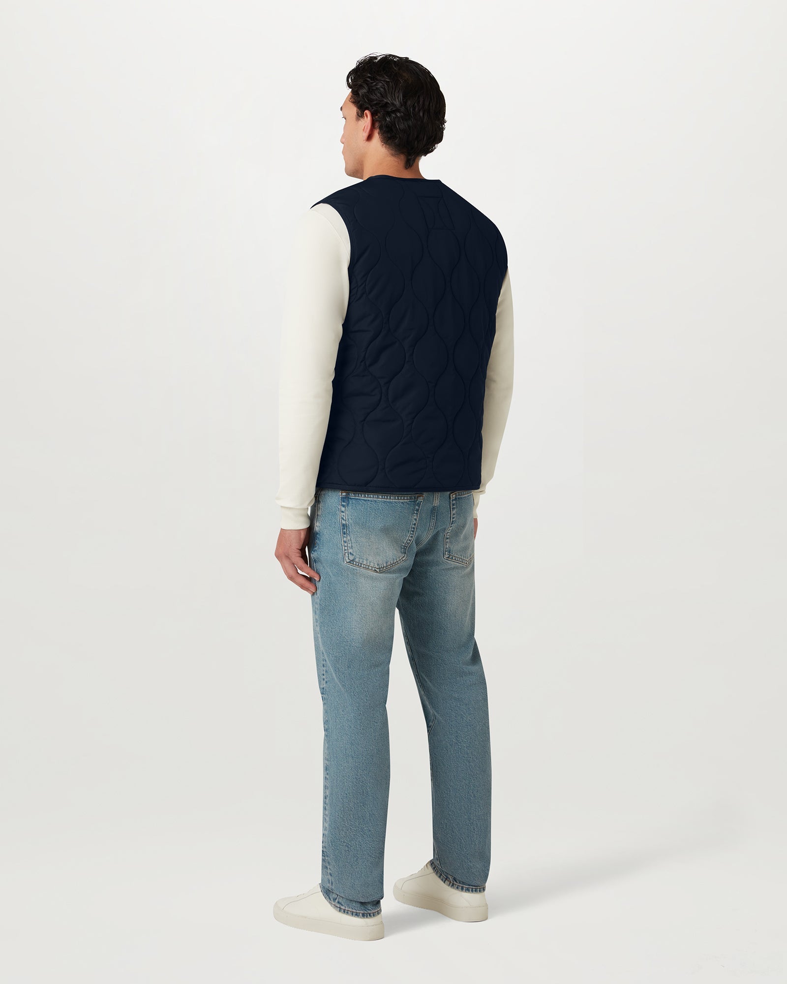 BASE STEPPWESTE - Dunkles Tintenblau