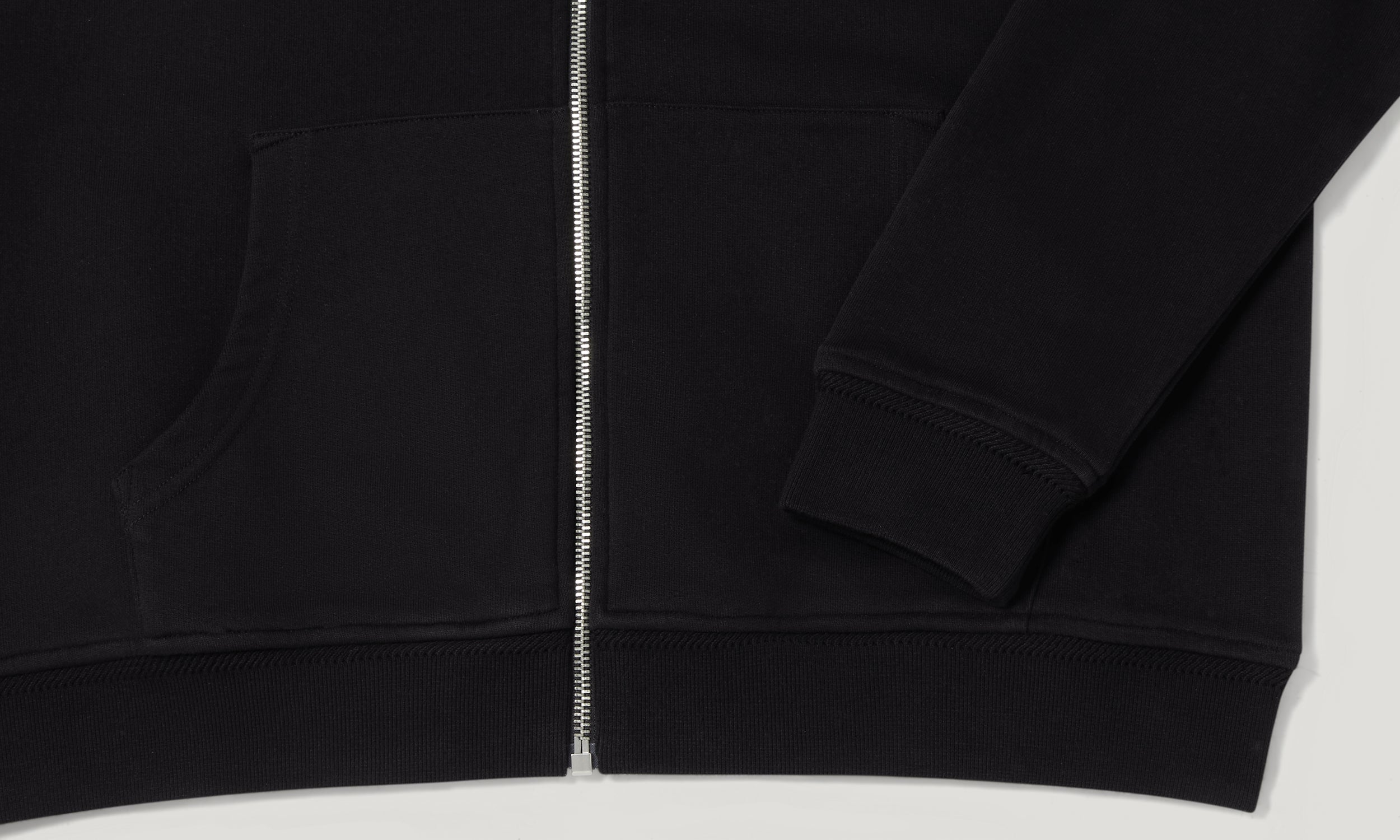 SUDADERA CON CAPUCHA Y CREMALLERA BELSTAFF - Negro