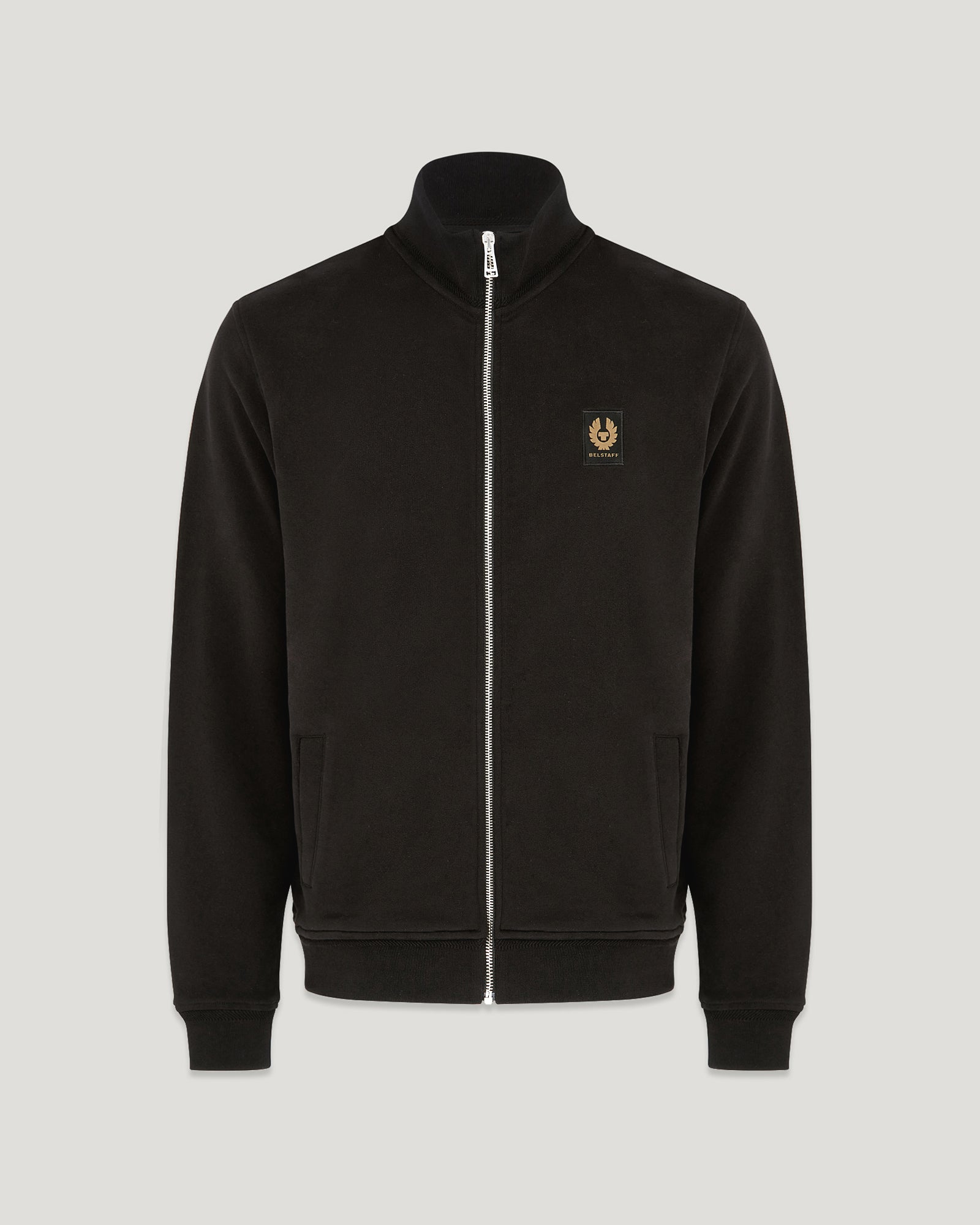 BELSTAFF SWEATSHIRT MIT DURCHGEHENDEM REIẞVERSCHLUSS - Schwarz