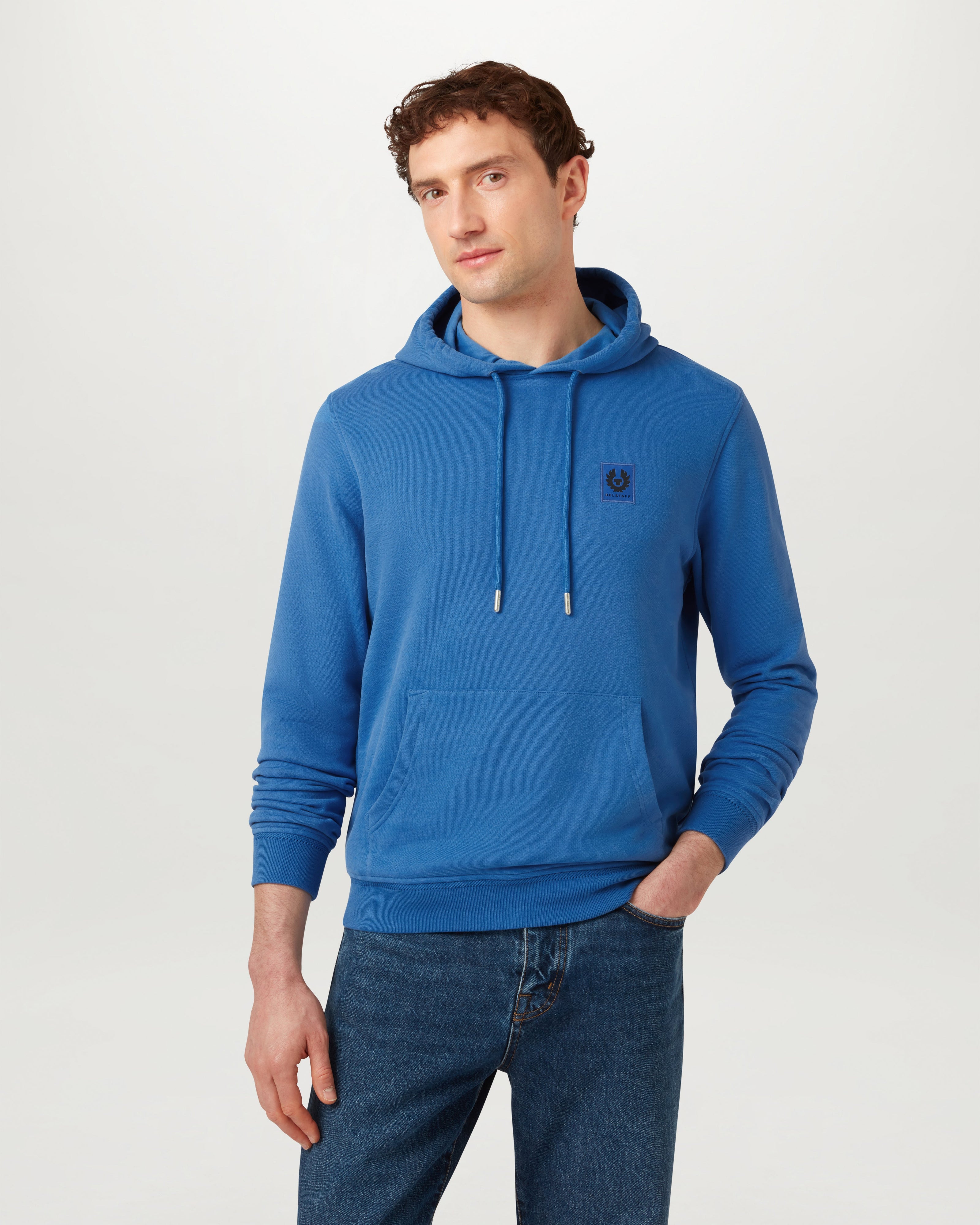 BELSTAFF HOODIE - Marine Blue