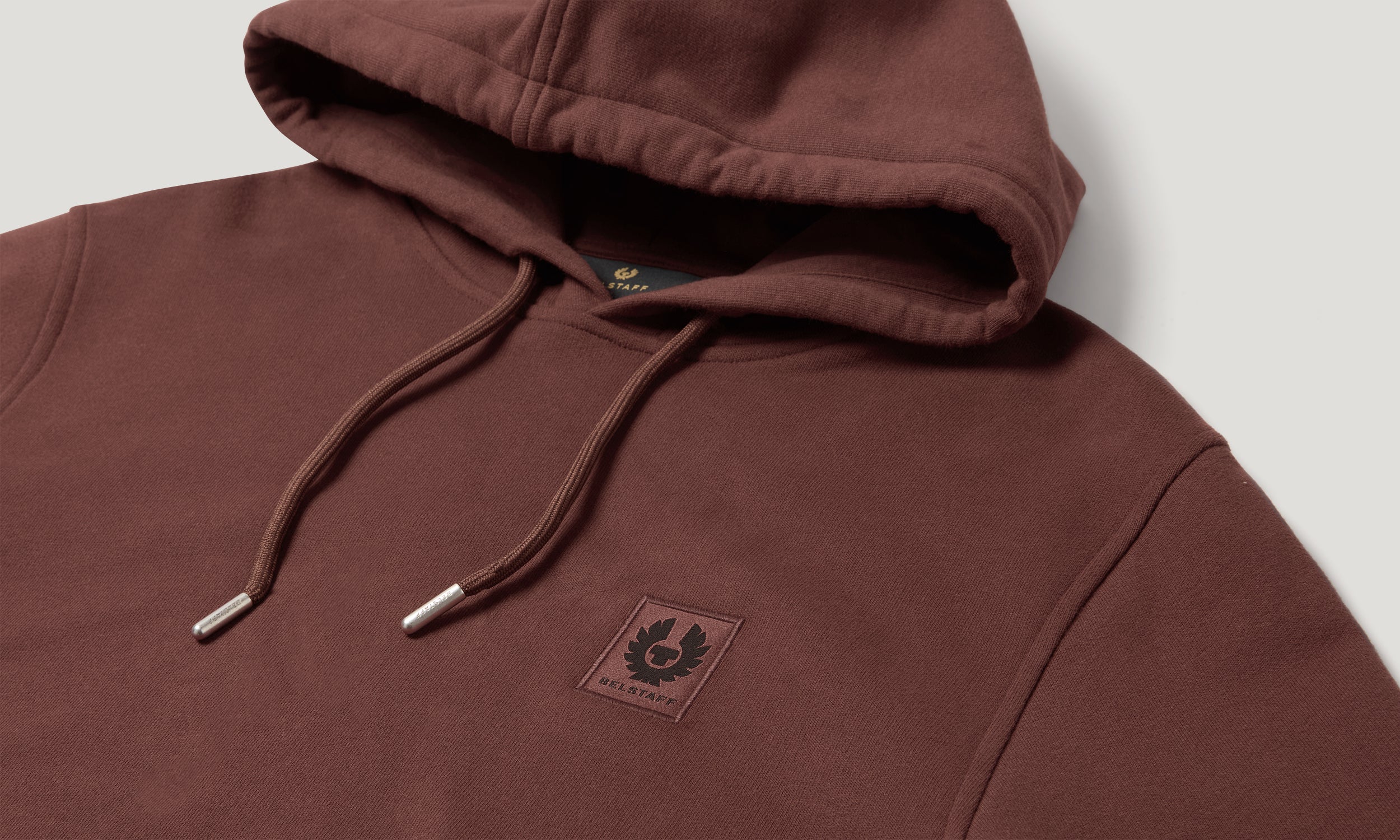 BELSTAFF HOODIE - Oxblood
