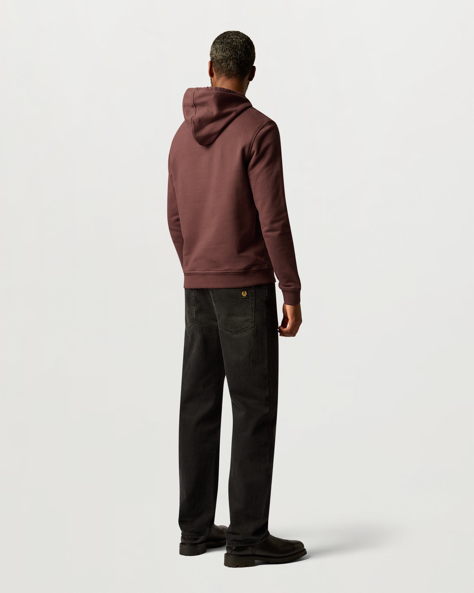 BELSTAFF HOODIE - Oxblood
