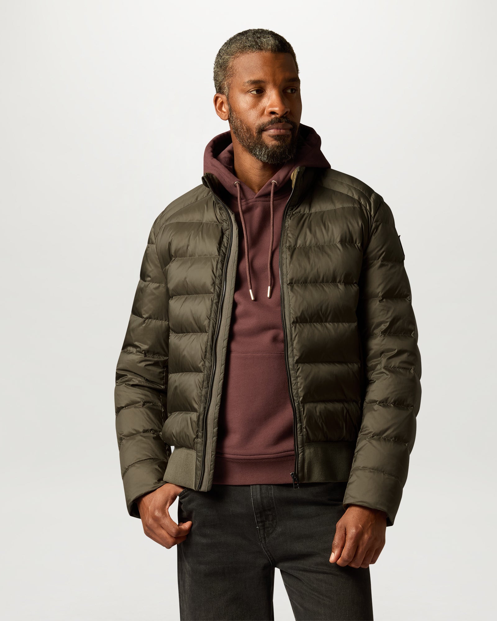 BELSTAFF HOODIE - Oxblood
