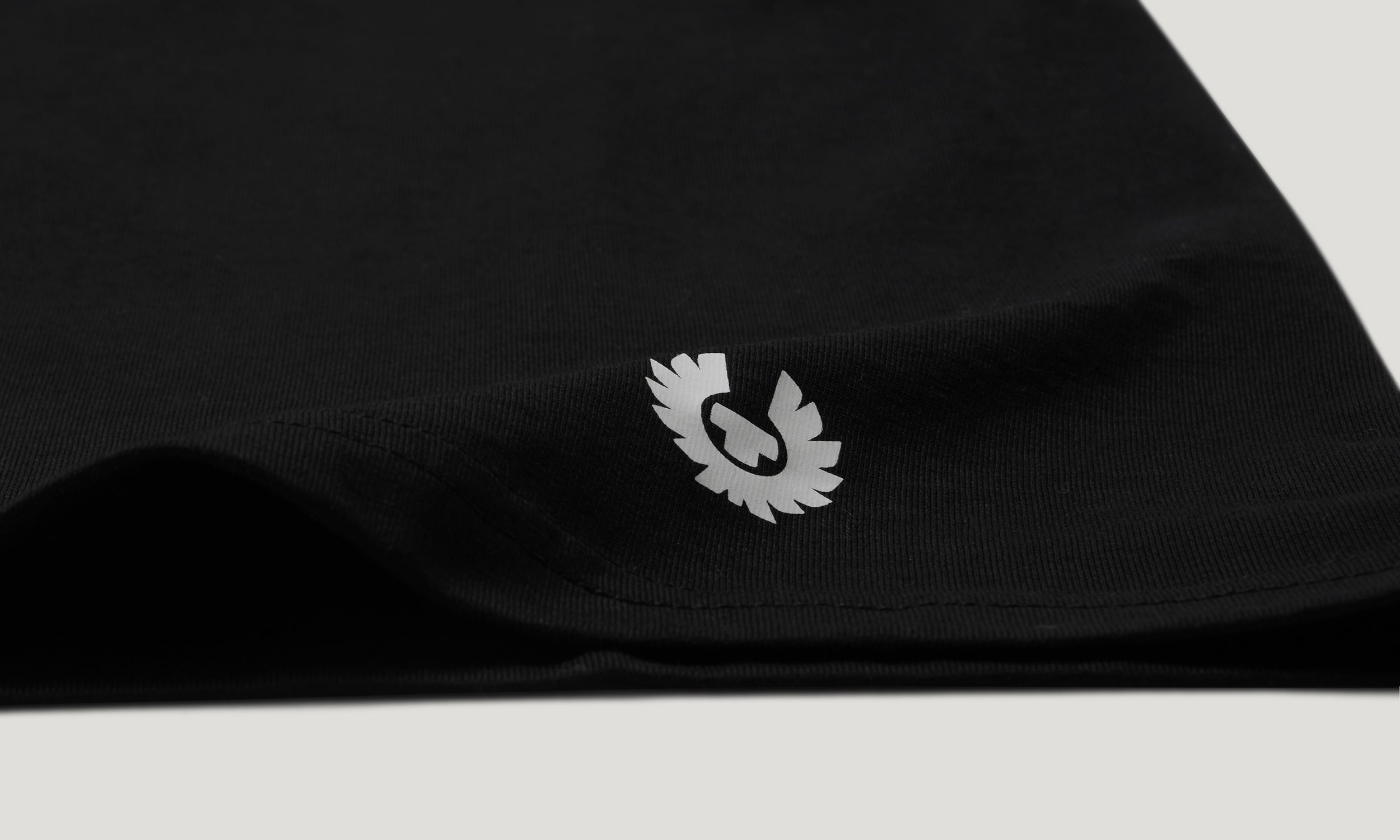 T-SHIRT CON LOGO BELSTAFF - Nero