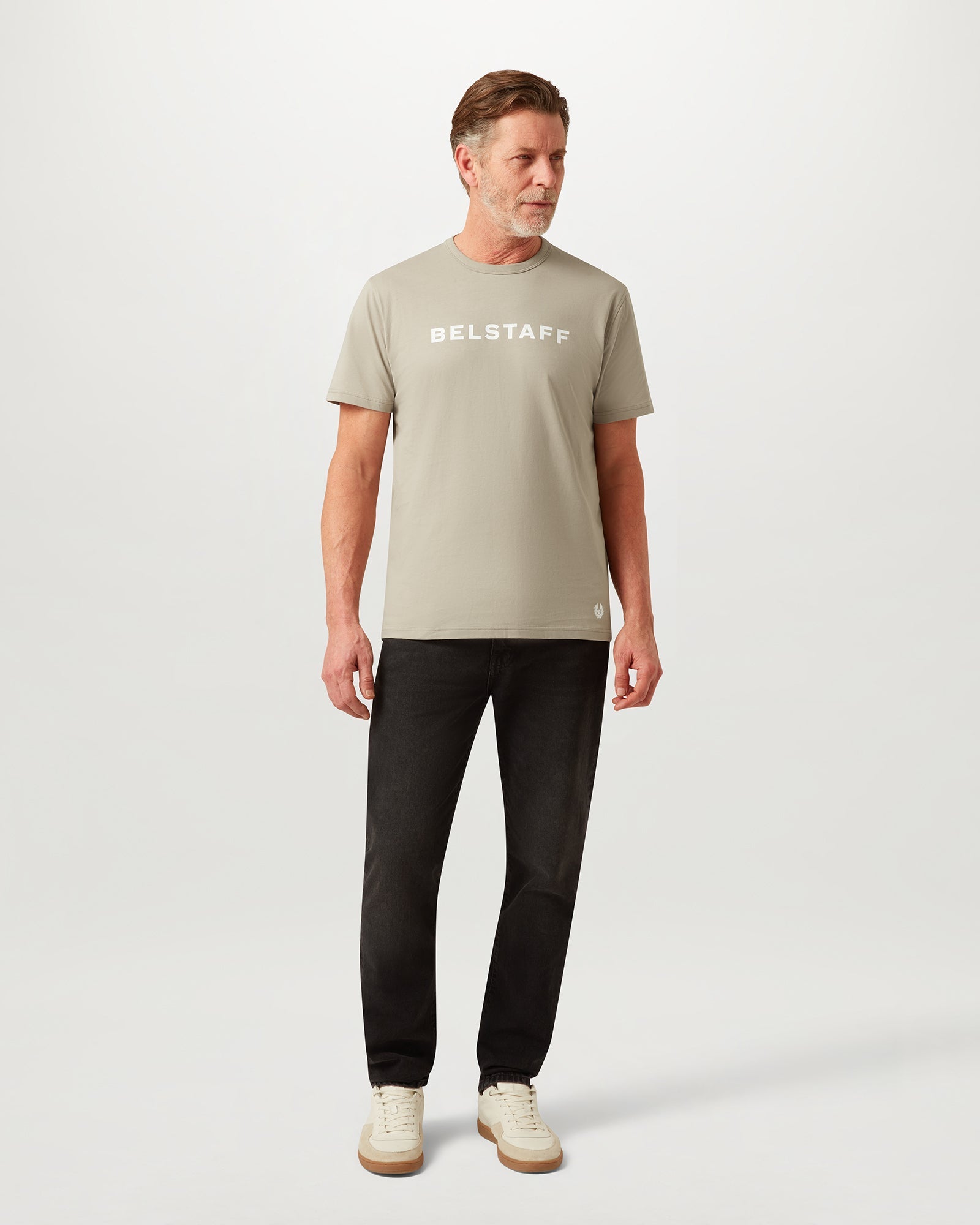 BELSTAFF LOGO T-SHIRT - Dark Sand