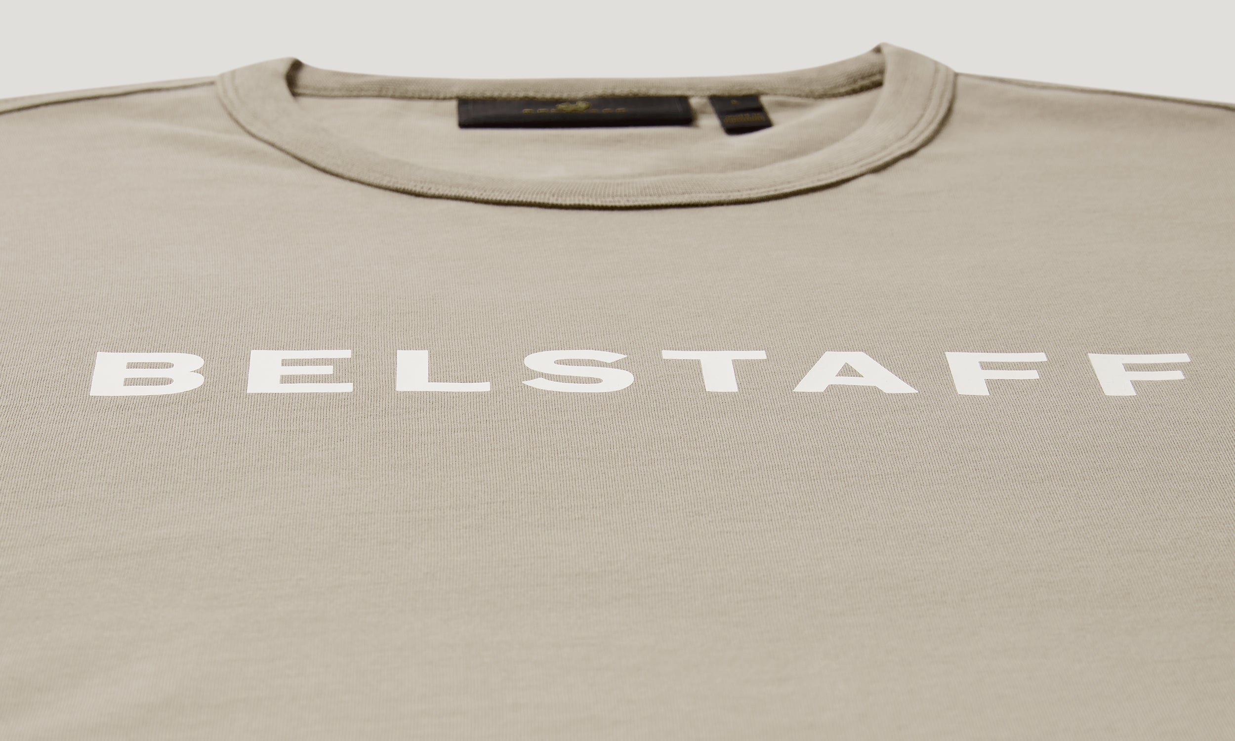 BELSTAFF LOGO T-SHIRT - Dark Sand