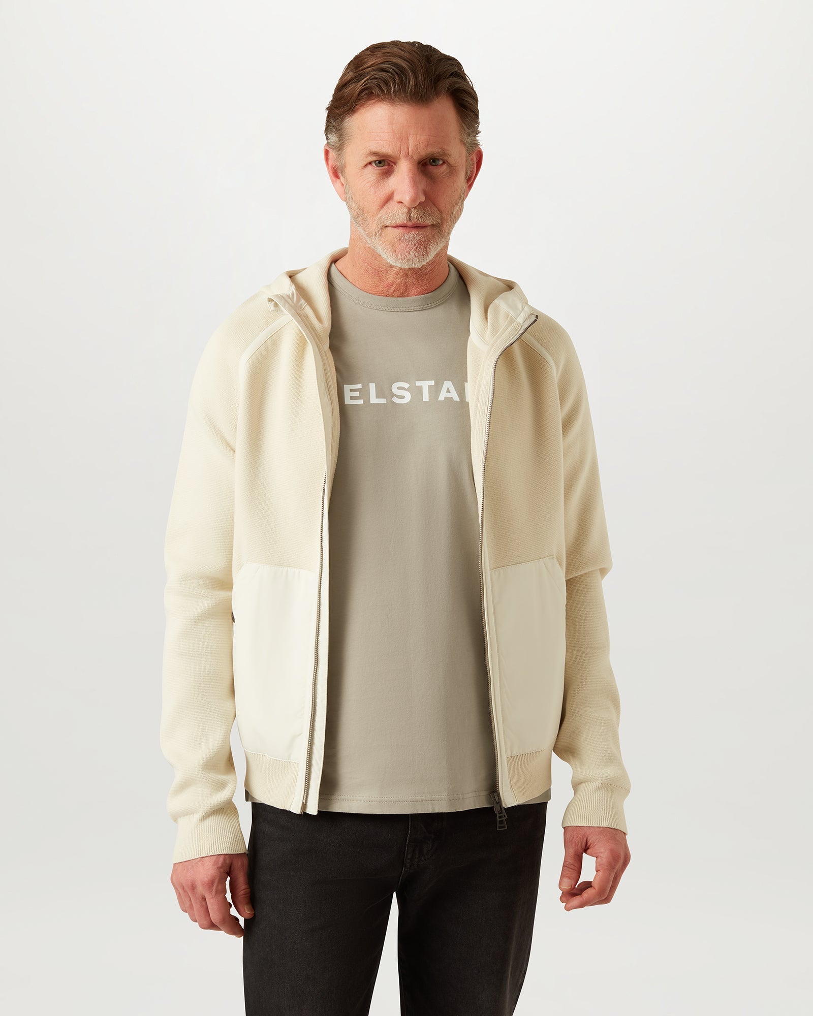 BELSTAFF LOGO T-SHIRT - Dark Sand