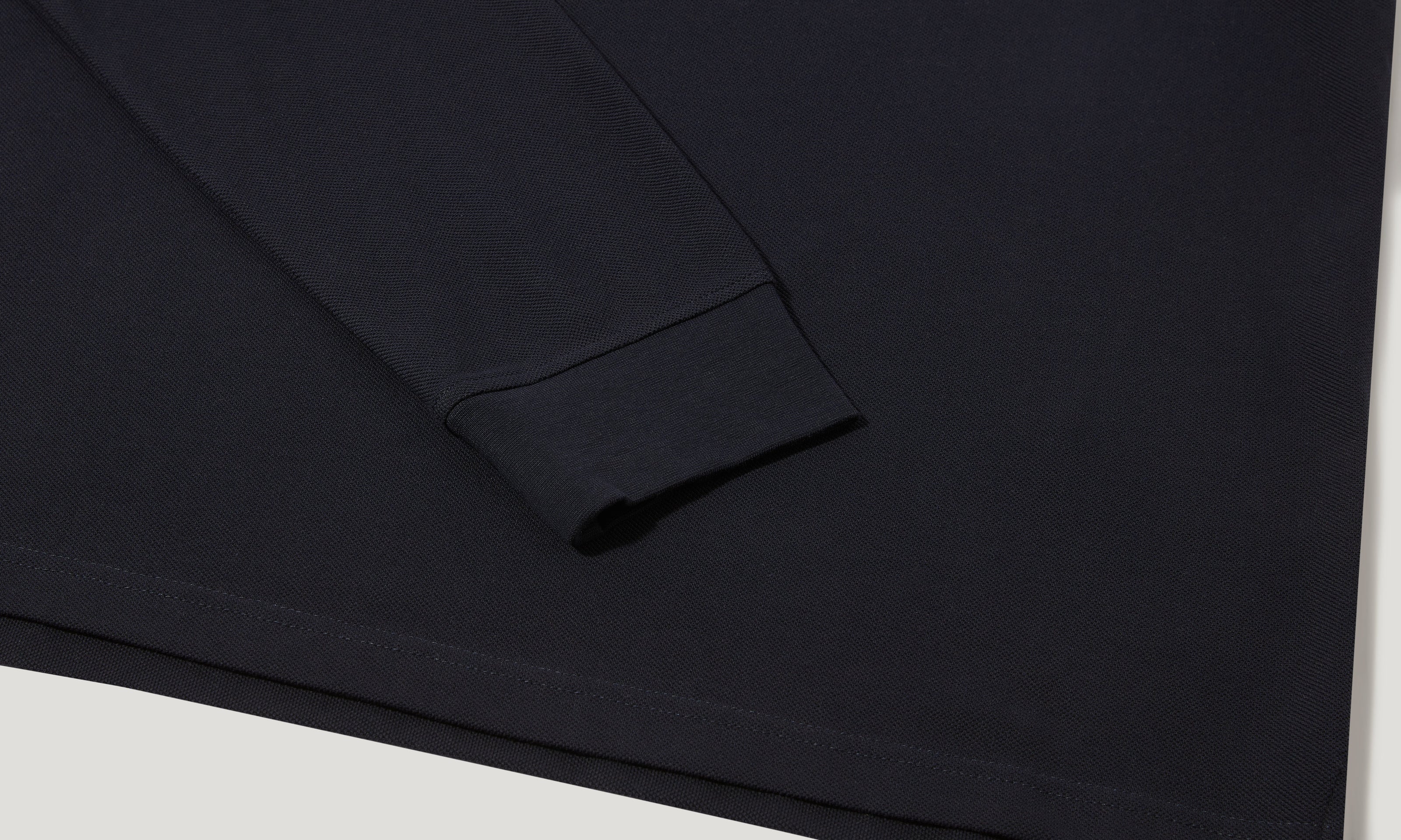 POLO A MANICHE LUNGHE BELSTAFF - Inchiostro scuro