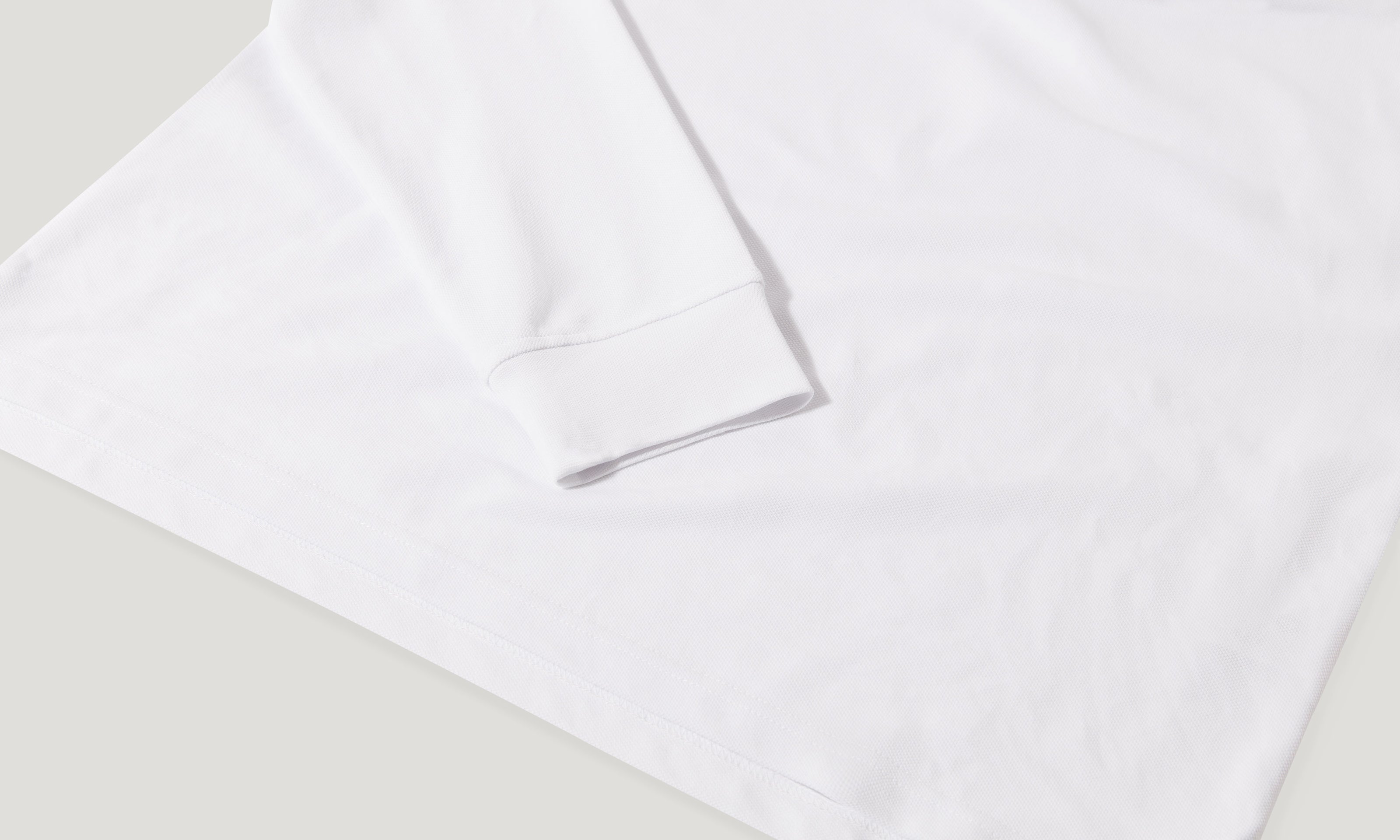 POLO A MANICHE LUNGHE BELSTAFF - Bianco