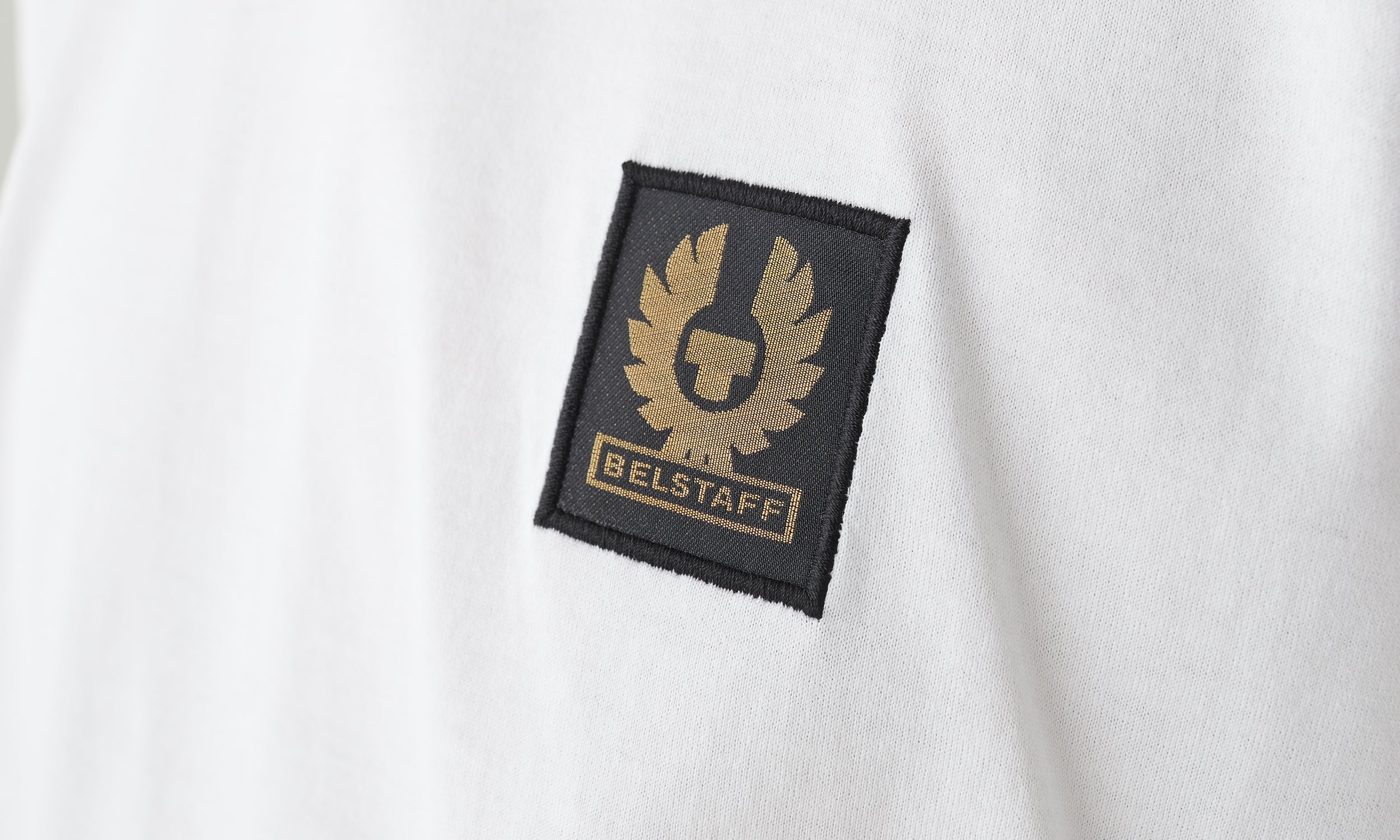 BELSTAFF LONG SLEEVED T-SHIRT - White