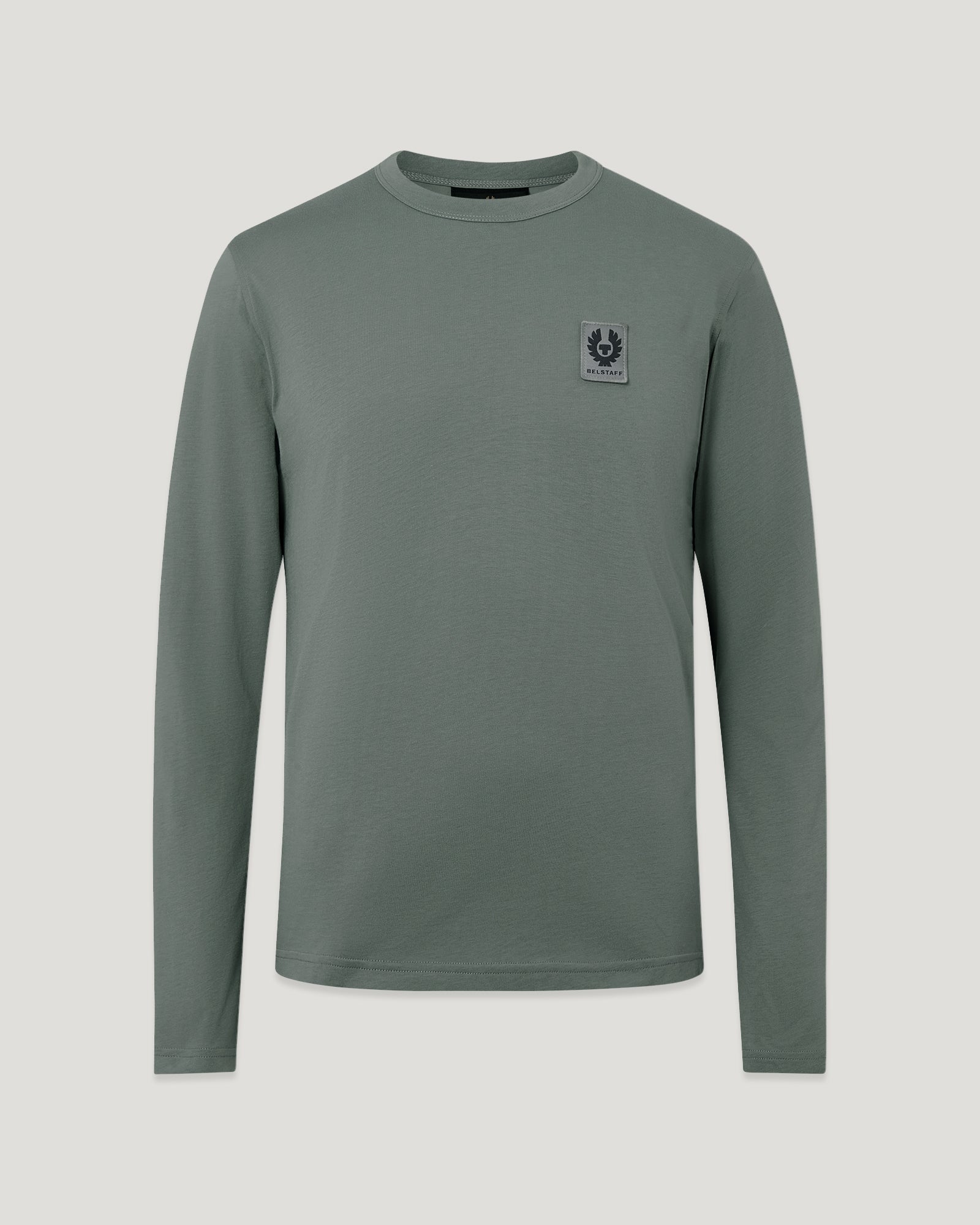 BELSTAFF LONG SLEEVED T-SHIRT - Atlantic Grey