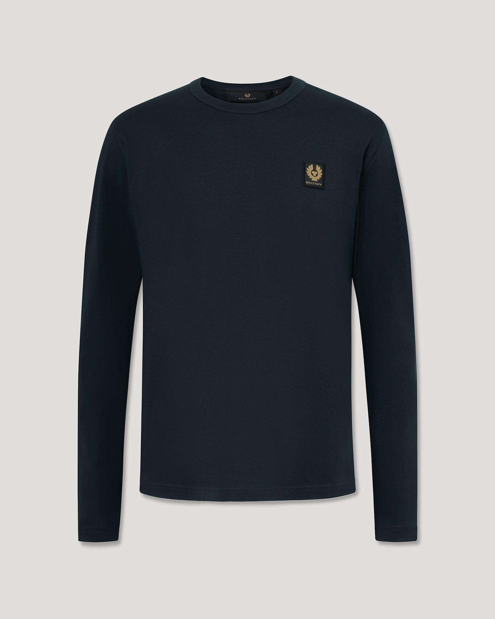 BELSTAFF LANGARM-T-SHIRT - Dunkles Tintenblau