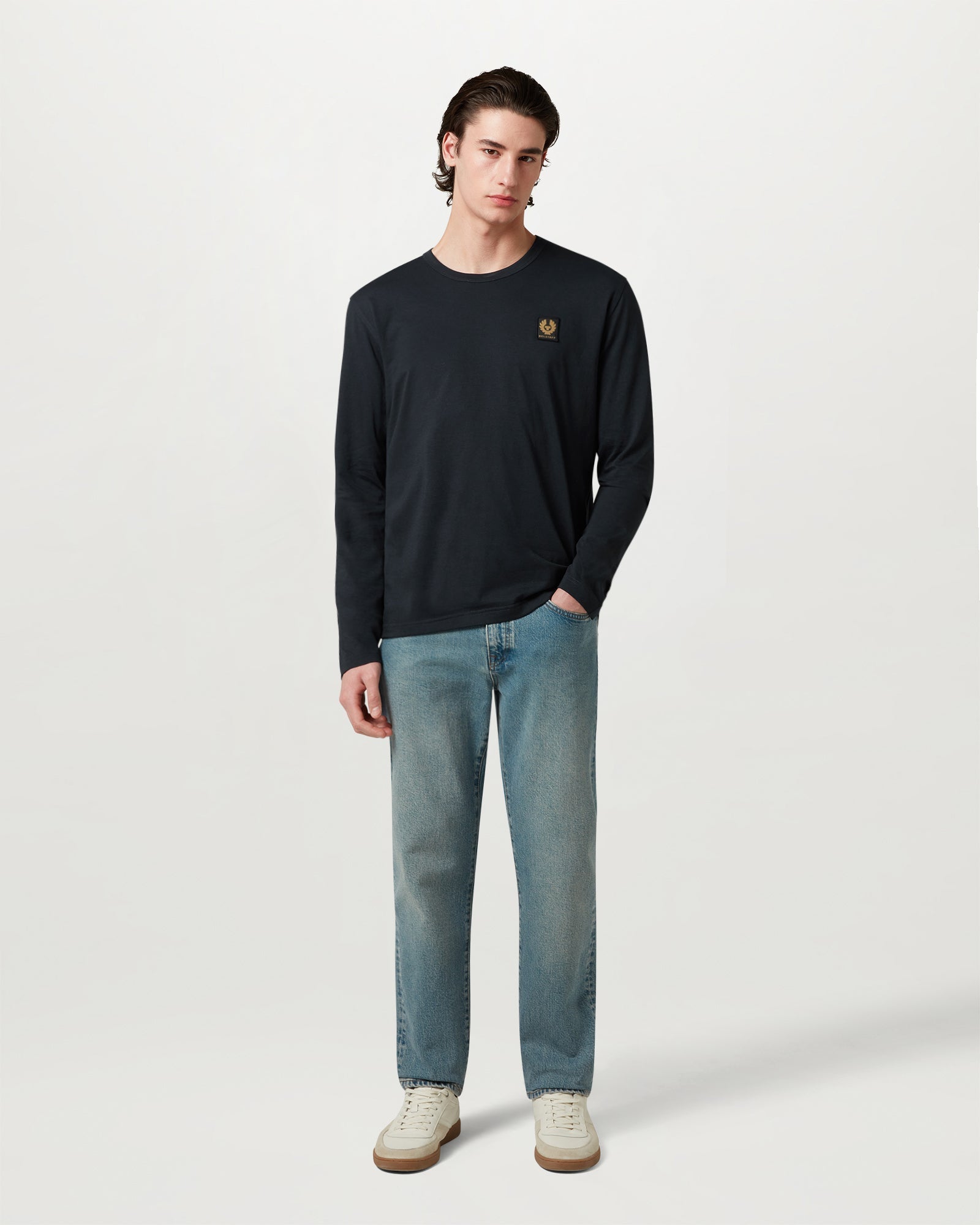BELSTAFF LONG SLEEVED T-SHIRT