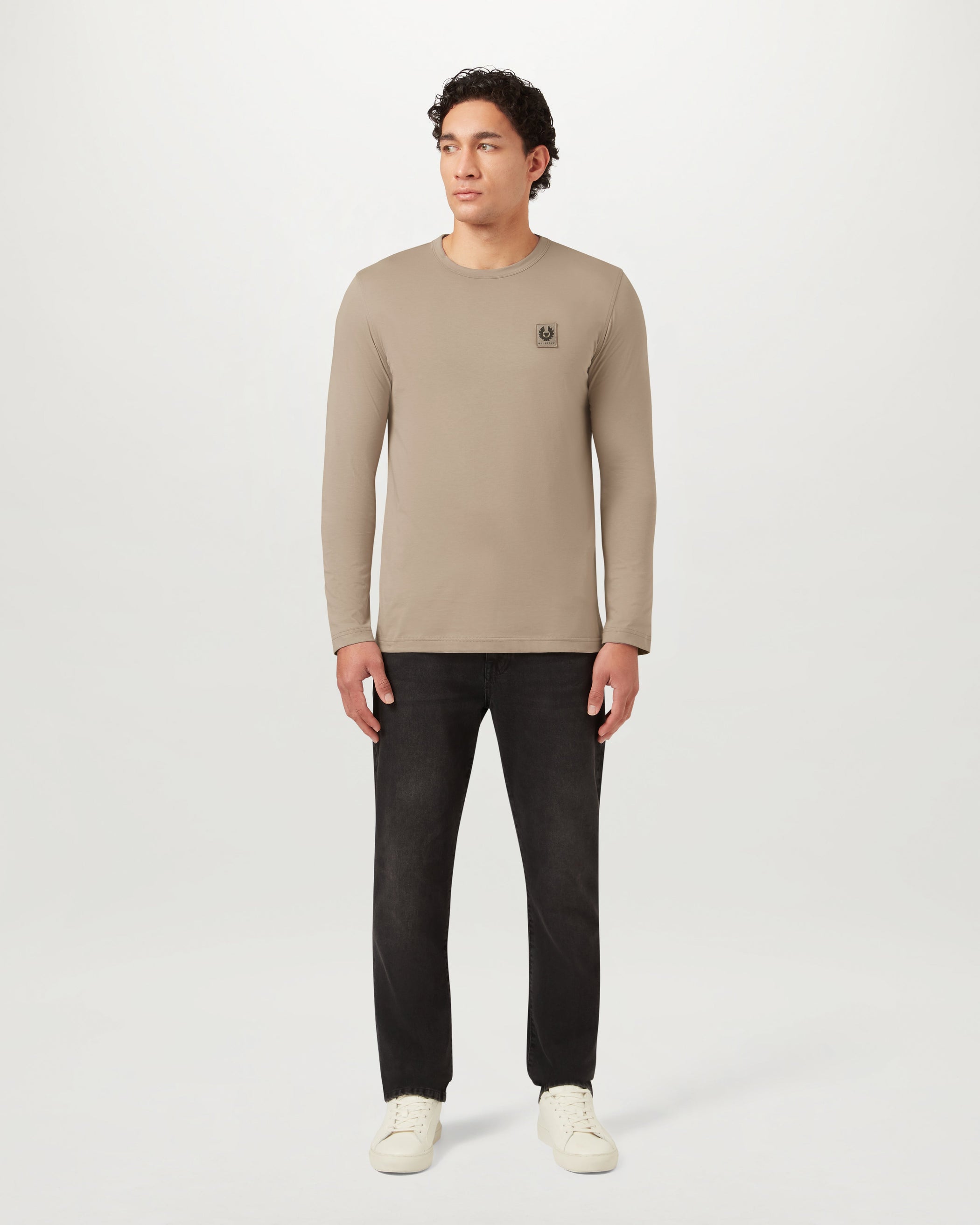BELSTAFF LONG SLEEVED T-SHIRT