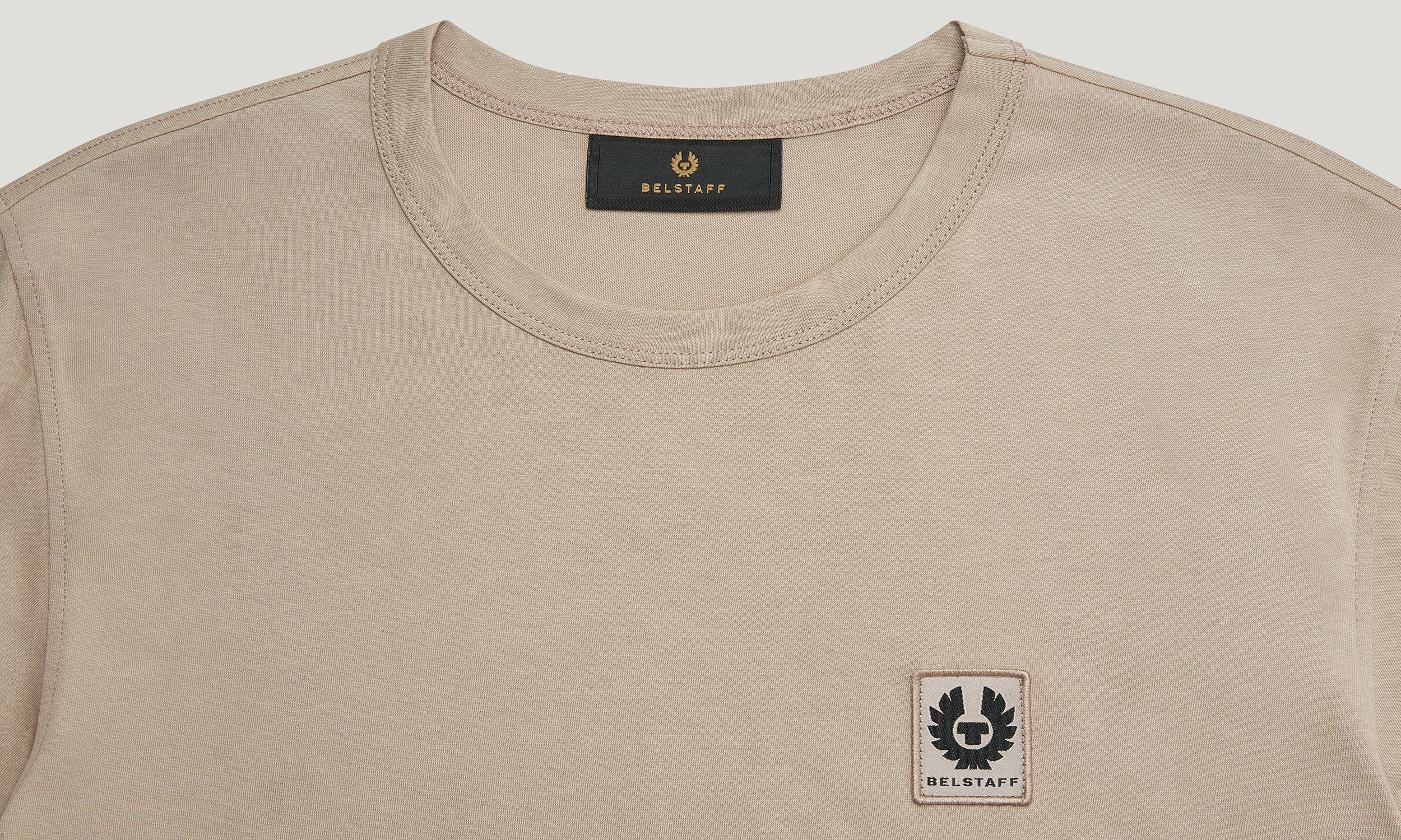 CAMISETA DE MANGA LARGA BELSTAFF - Pardo