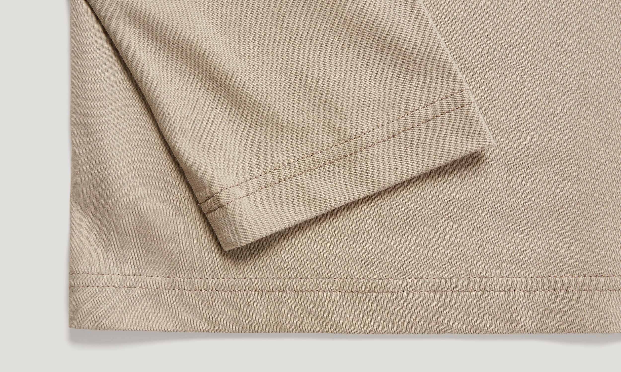 CAMISETA DE MANGA LARGA BELSTAFF - Pardo