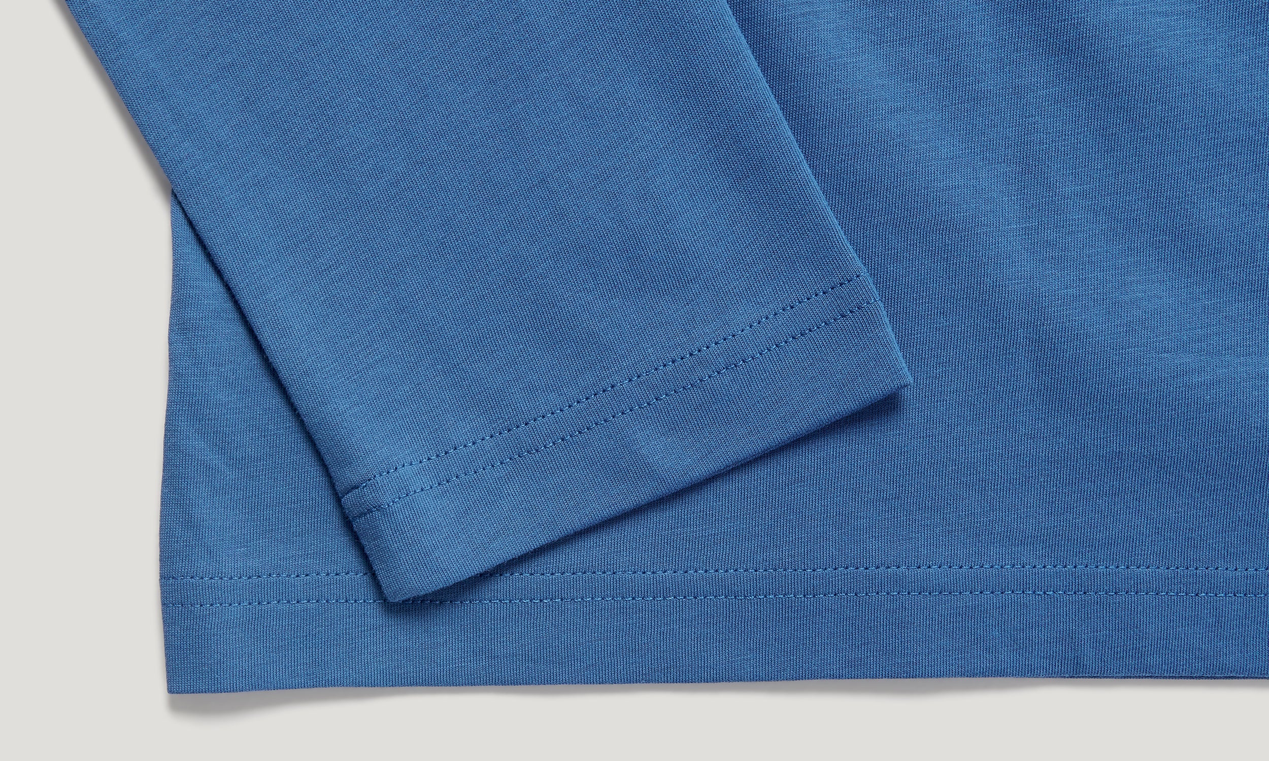 BELSTAFF LONG SLEEVED T-SHIRT - Marine Blue