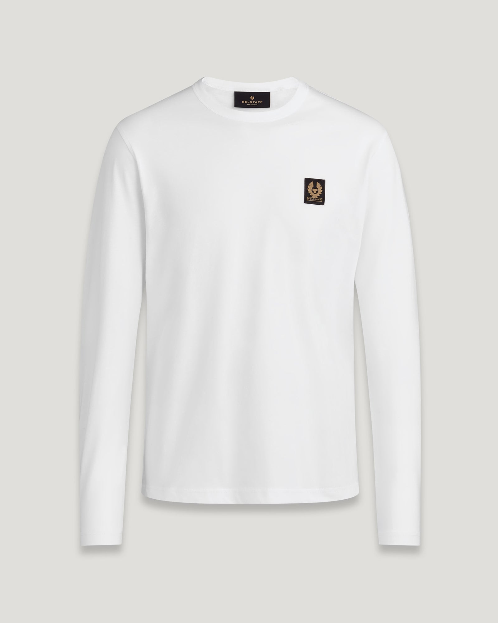 BELSTAFF LANGARM-T-SHIRT - Weiß