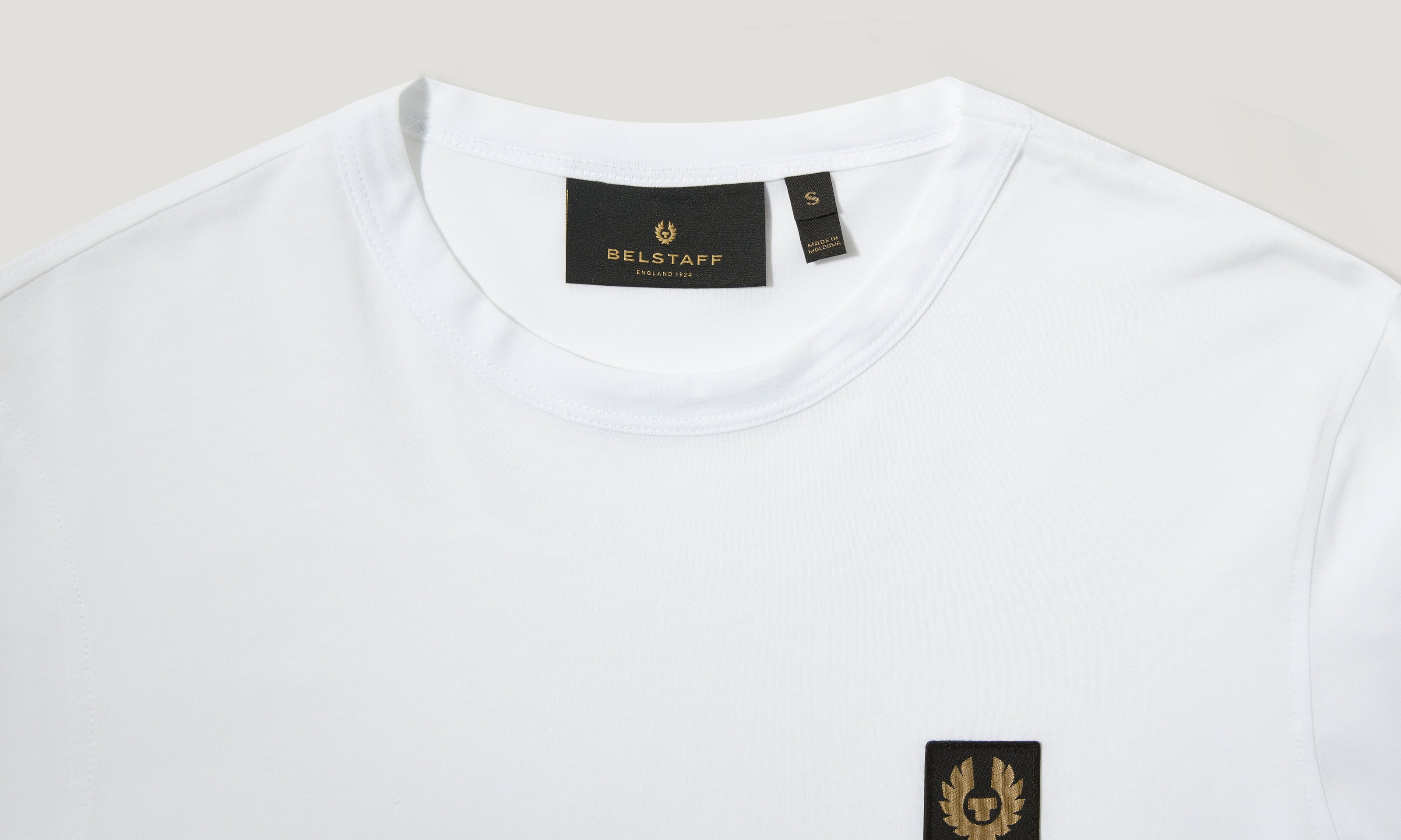 BELSTAFF LANGARM-T-SHIRT - Weiß