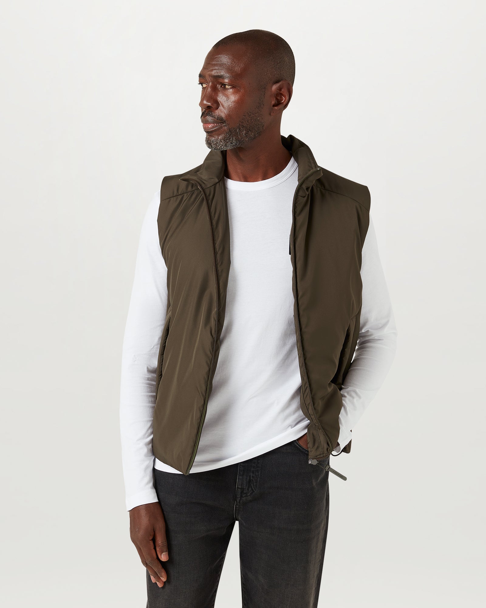 BELSTAFF LANGARM-T-SHIRT - Weiß