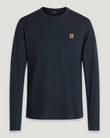 Product Image For Belstaff Long Sleeved T-Shirt In Dark Ink
