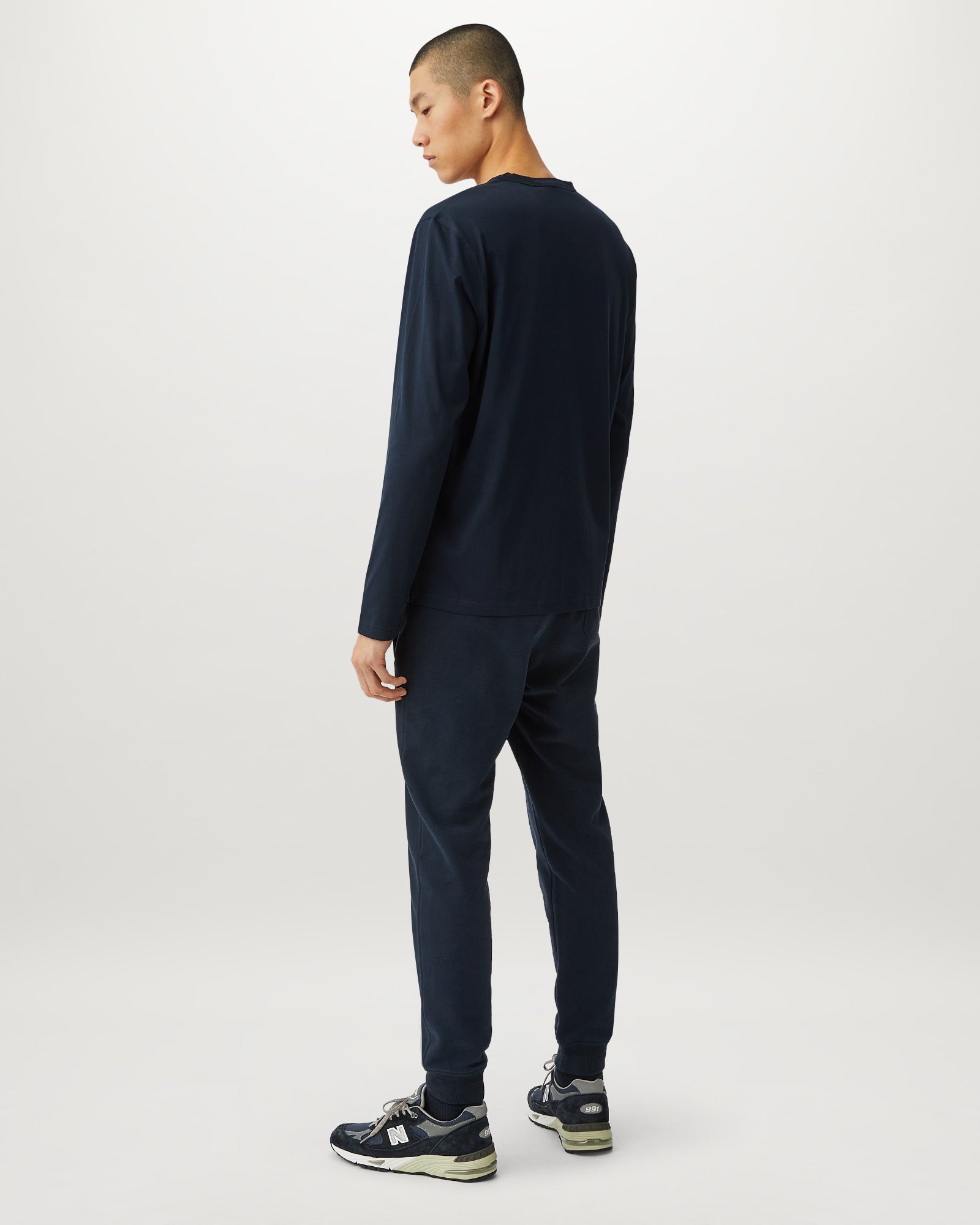 BELSTAFF LONG SLEEVED T-SHIRT - Dark Ink