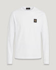 Product Image For Belstaff Long Sleeved T-Shirt In White