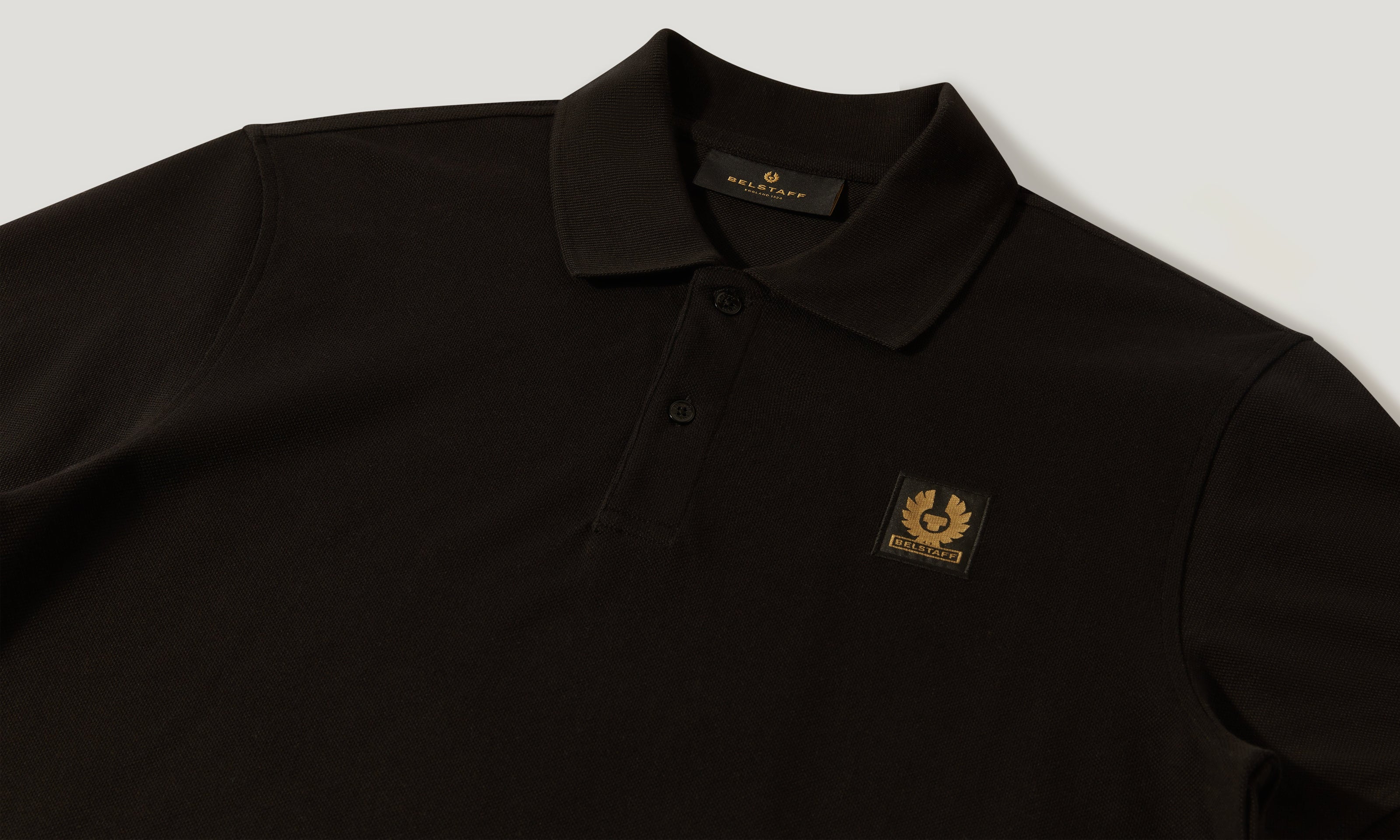 POLO BELSTAFF - Negro