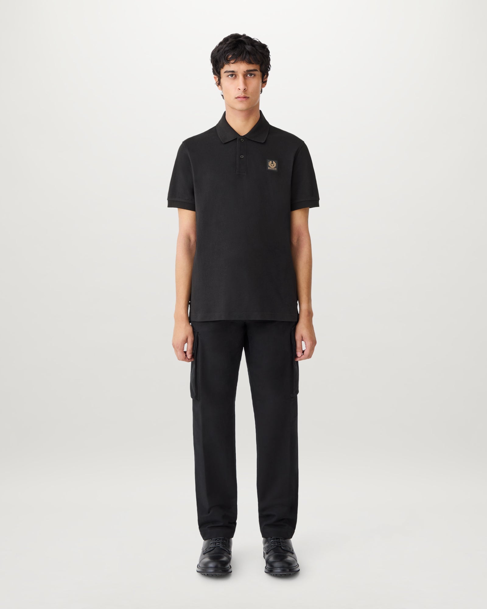 POLO BELSTAFF - Negro