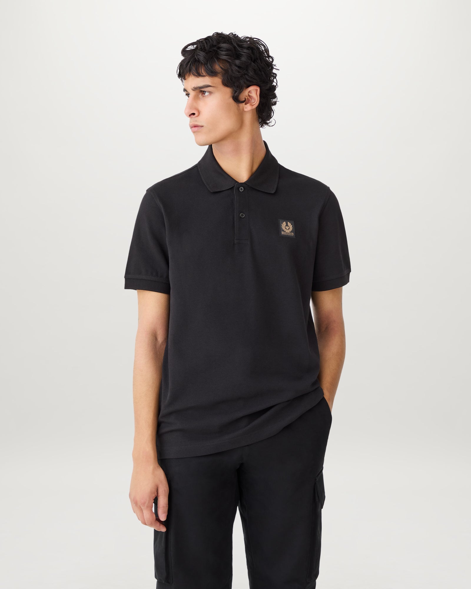 POLO BELSTAFF - Negro