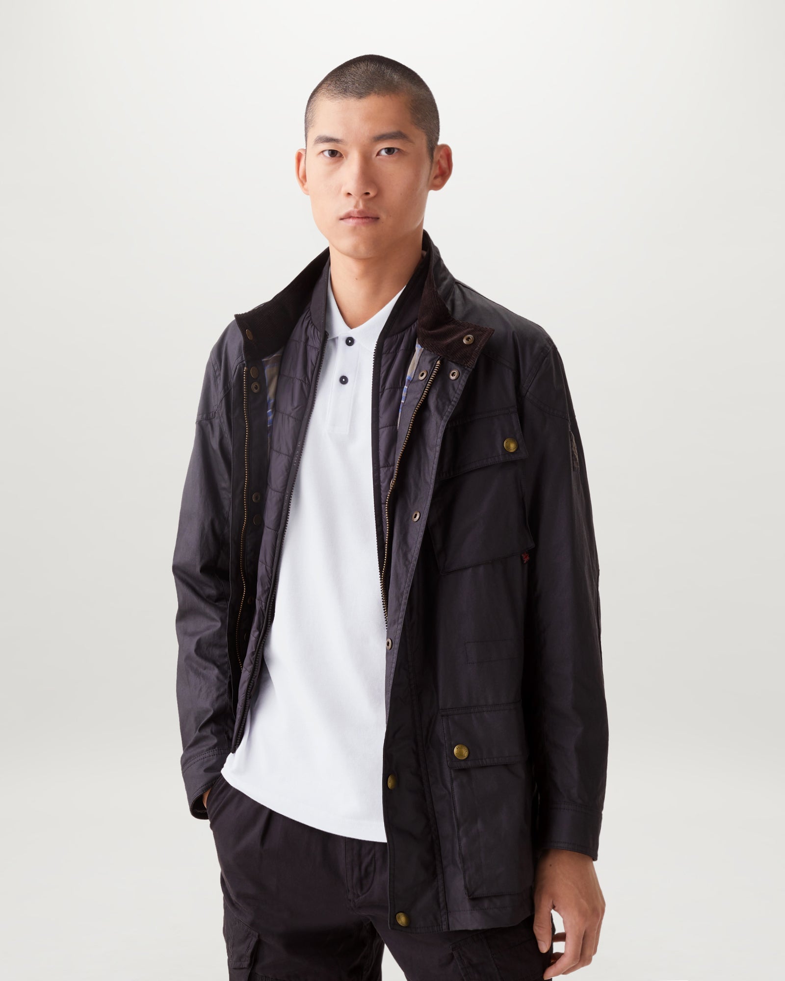 BELSTAFF POLOHEMD - Weiß