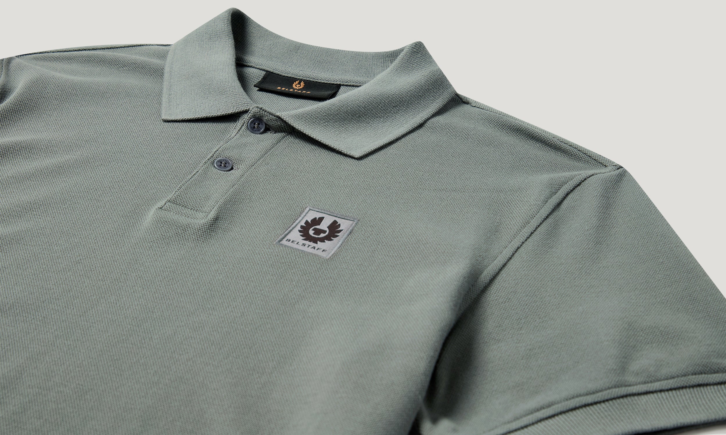 BELSTAFF POLO - Atlantic Grey