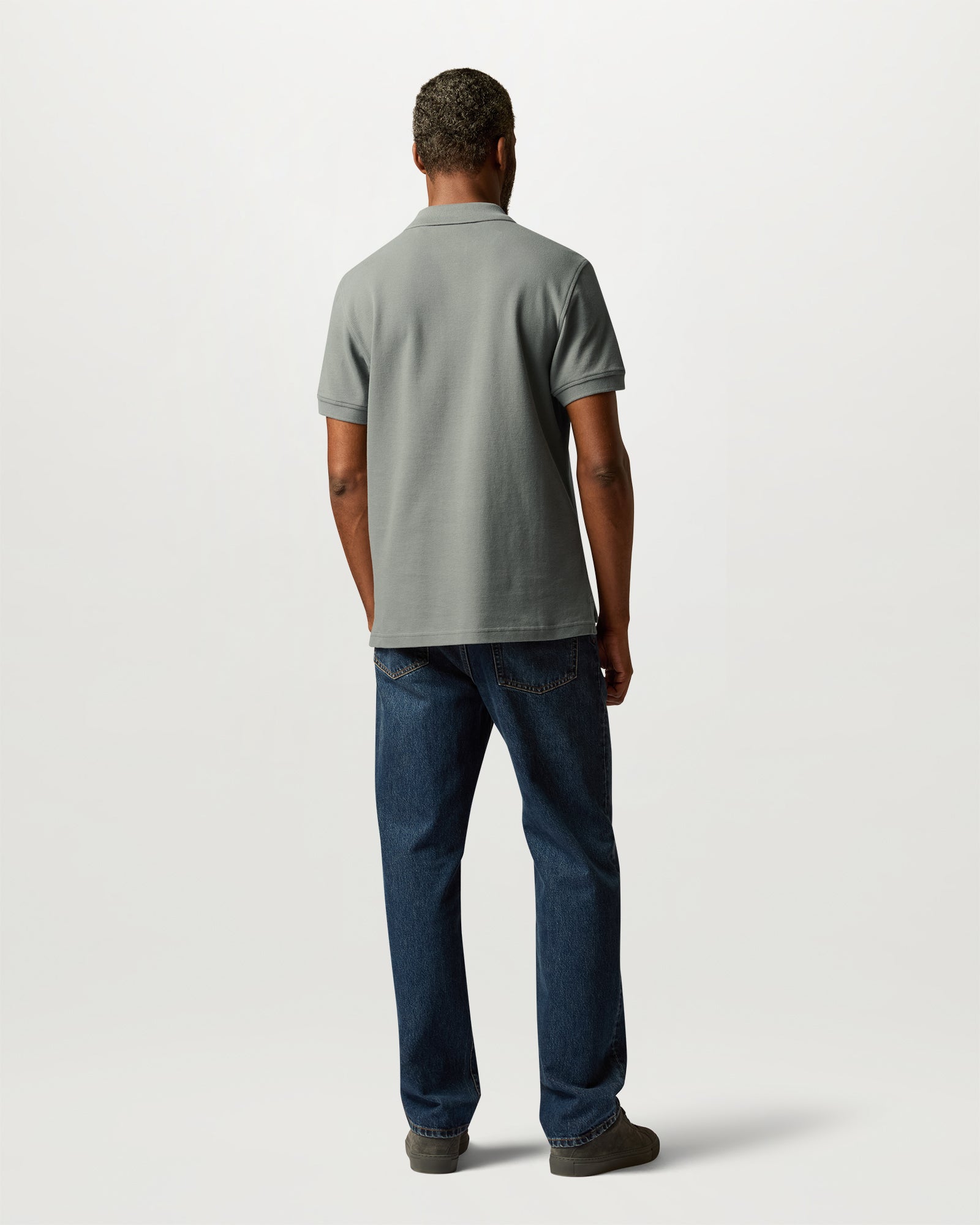 BELSTAFF POLO - Atlantic Grey