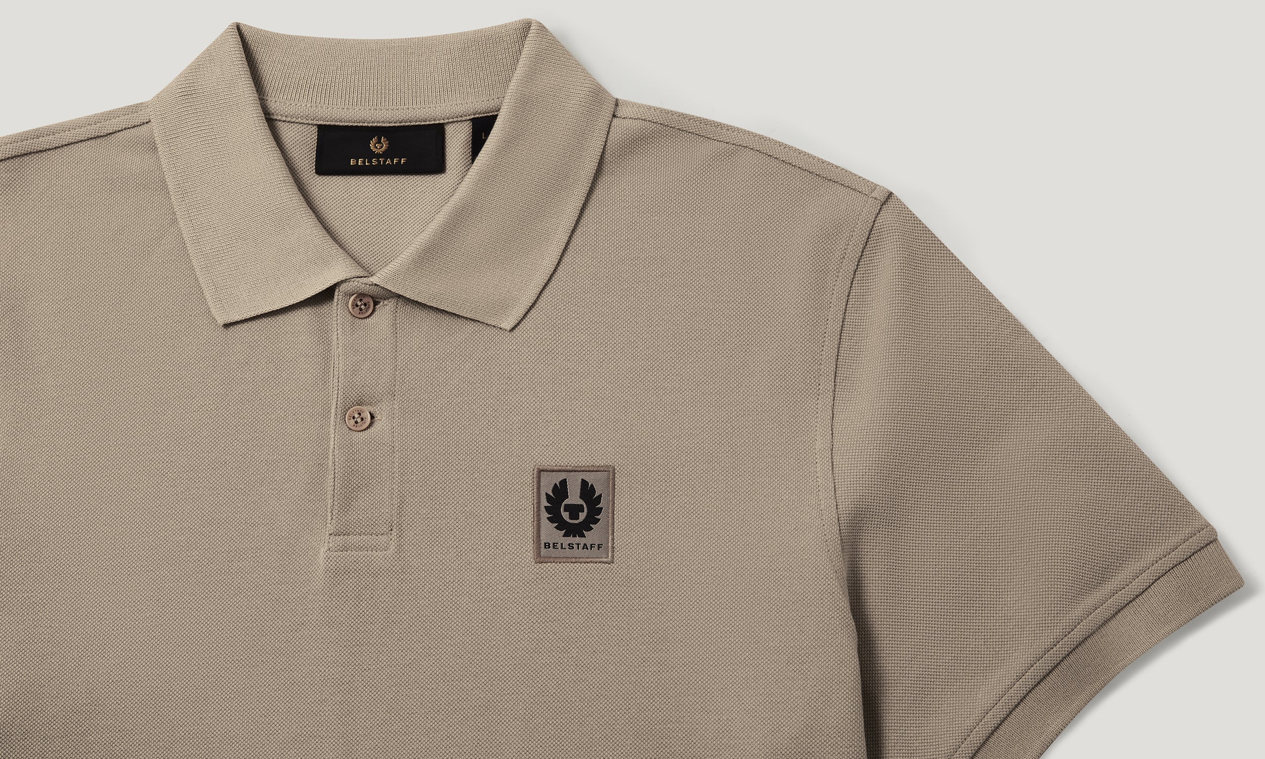 BELSTAFF POLO - Dark Sand