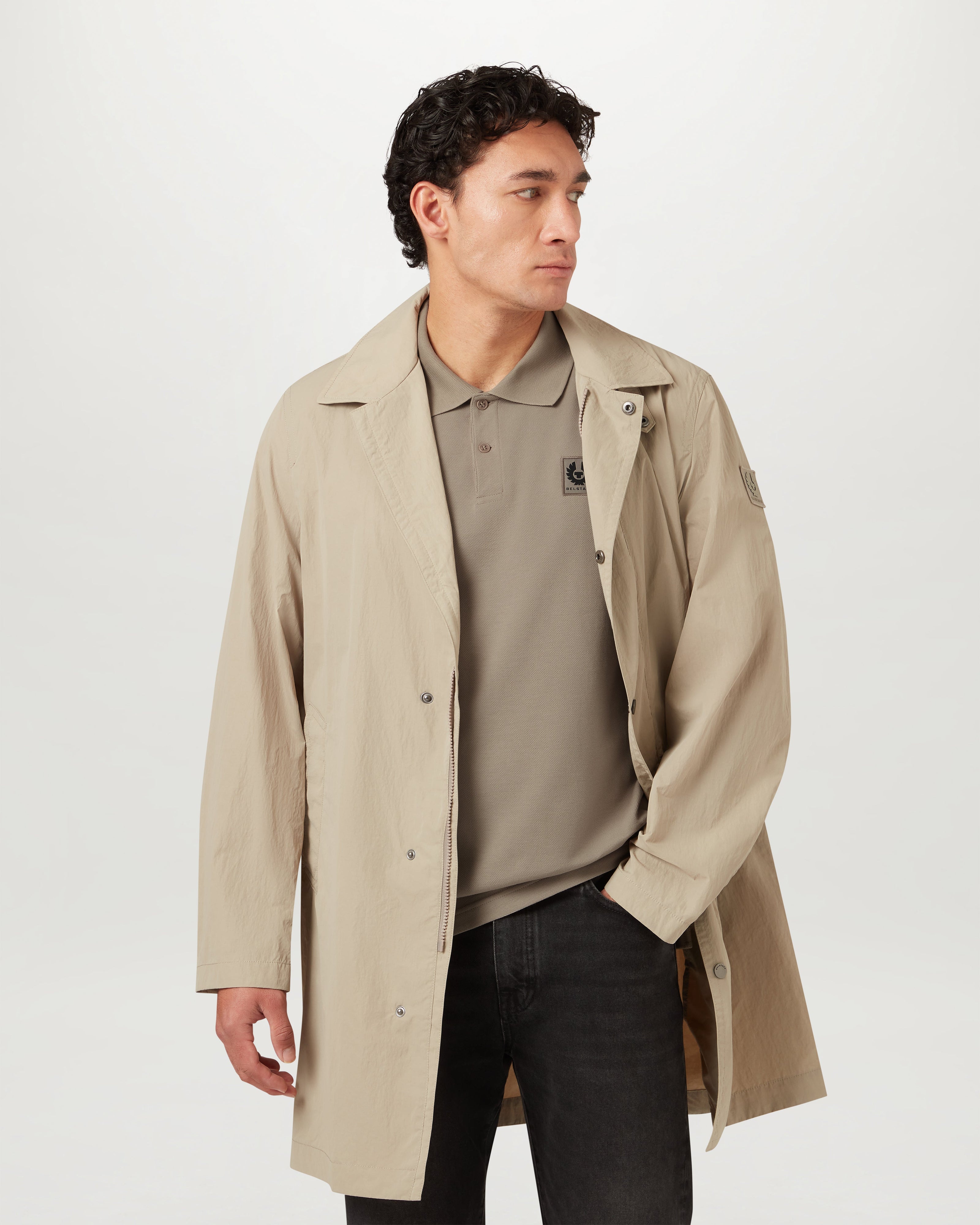 BELSTAFF POLO - Dark Sand
