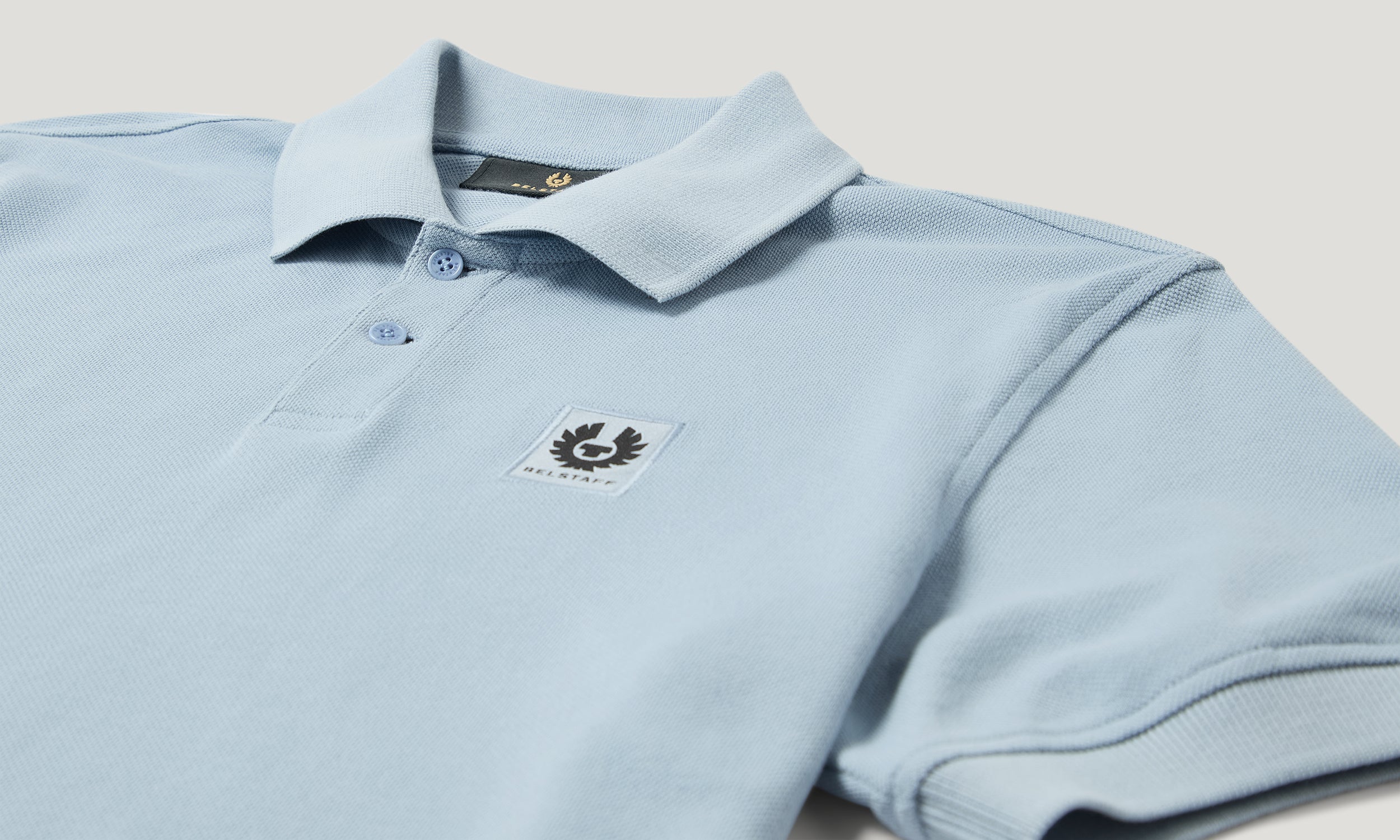 BELSTAFF POLO - Mist Blue