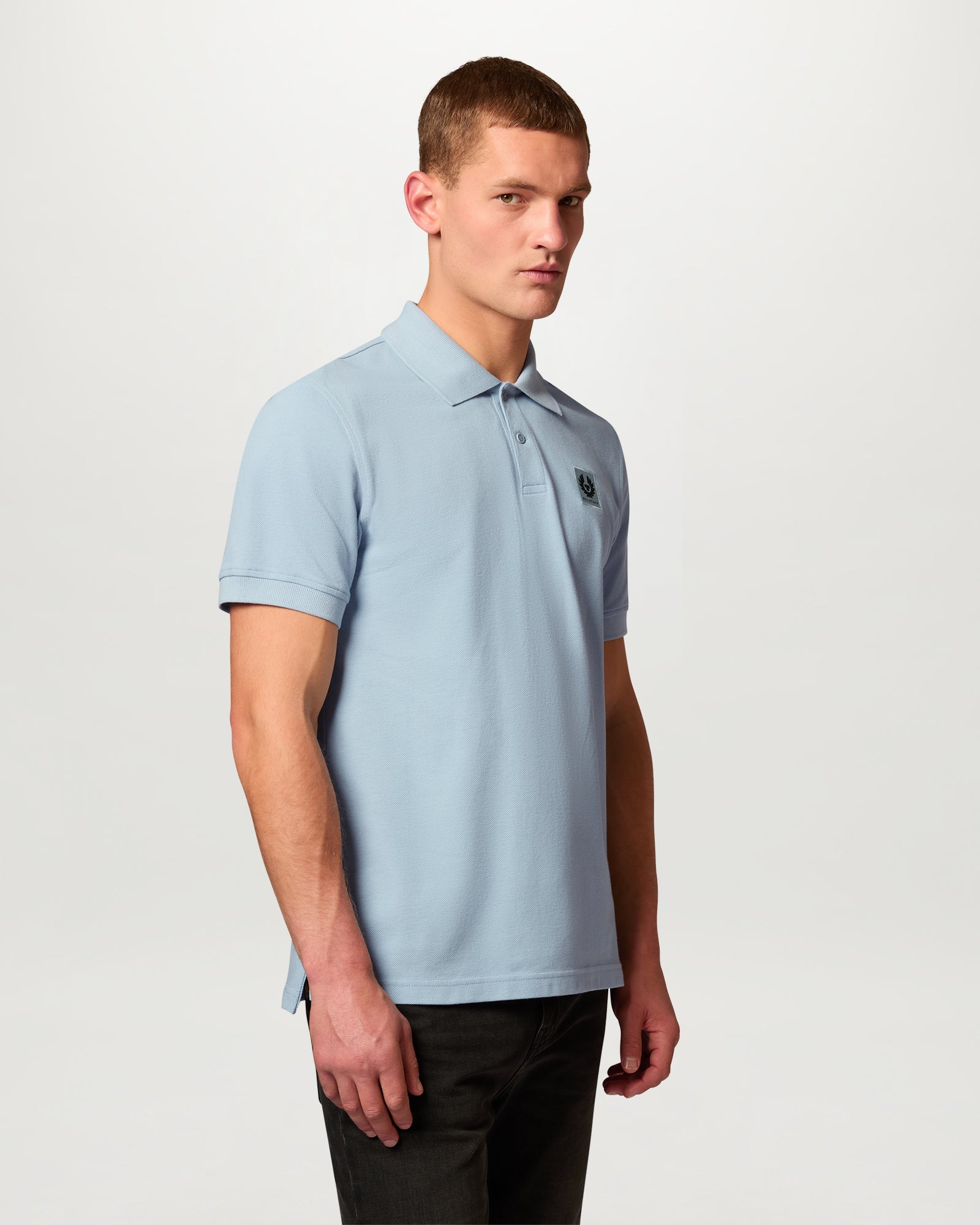 BELSTAFF POLO - Mist Blue