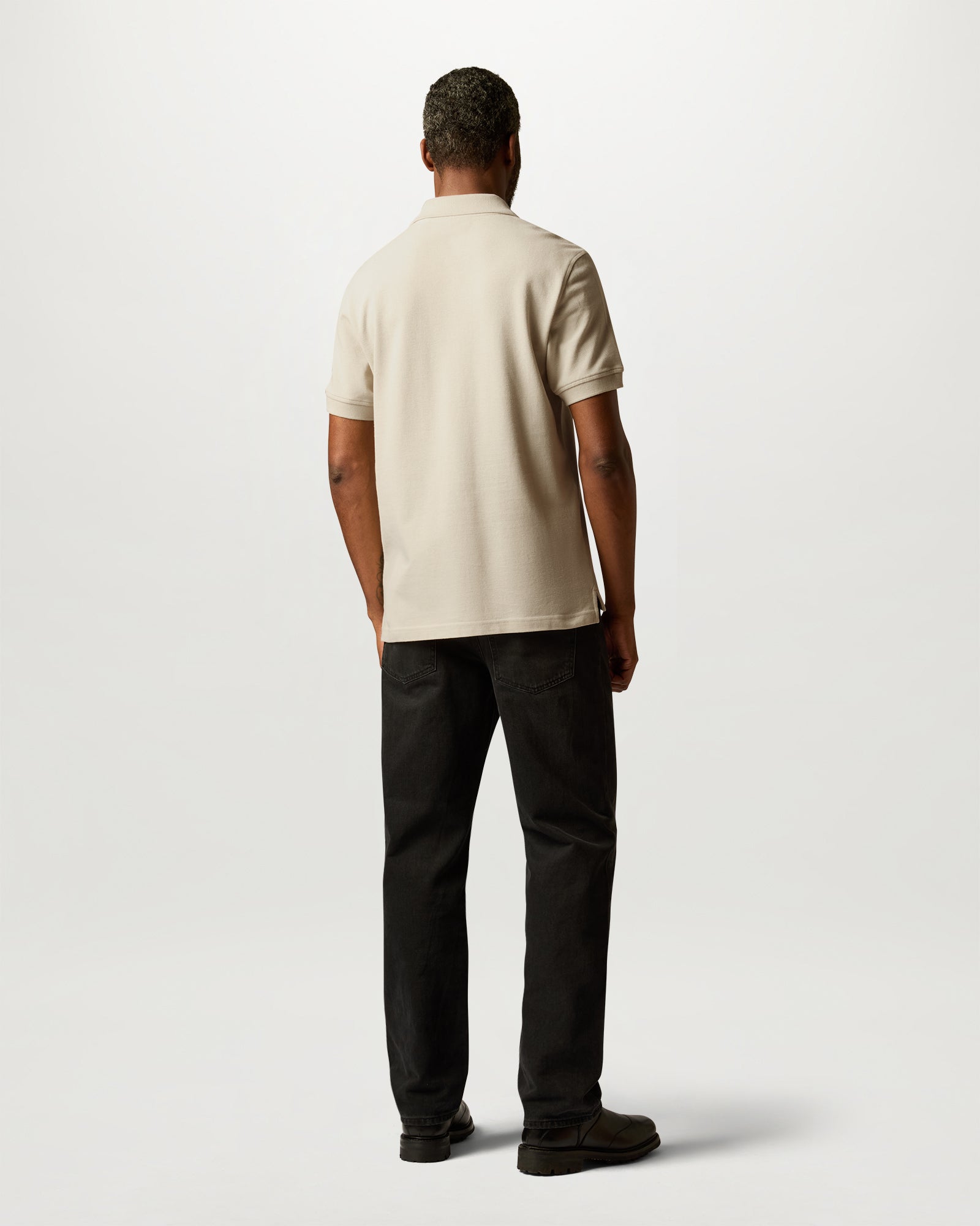 BELSTAFF POLO - Pale Stone