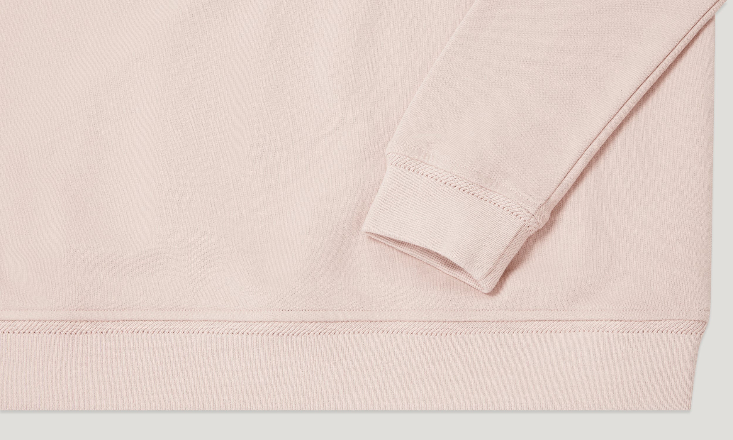 BELSTAFF QUARTER ZIP SWEATSHIRT - Dusk Pink