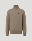 BELSTAFF QUARTER ZIP SWEATSHIRT