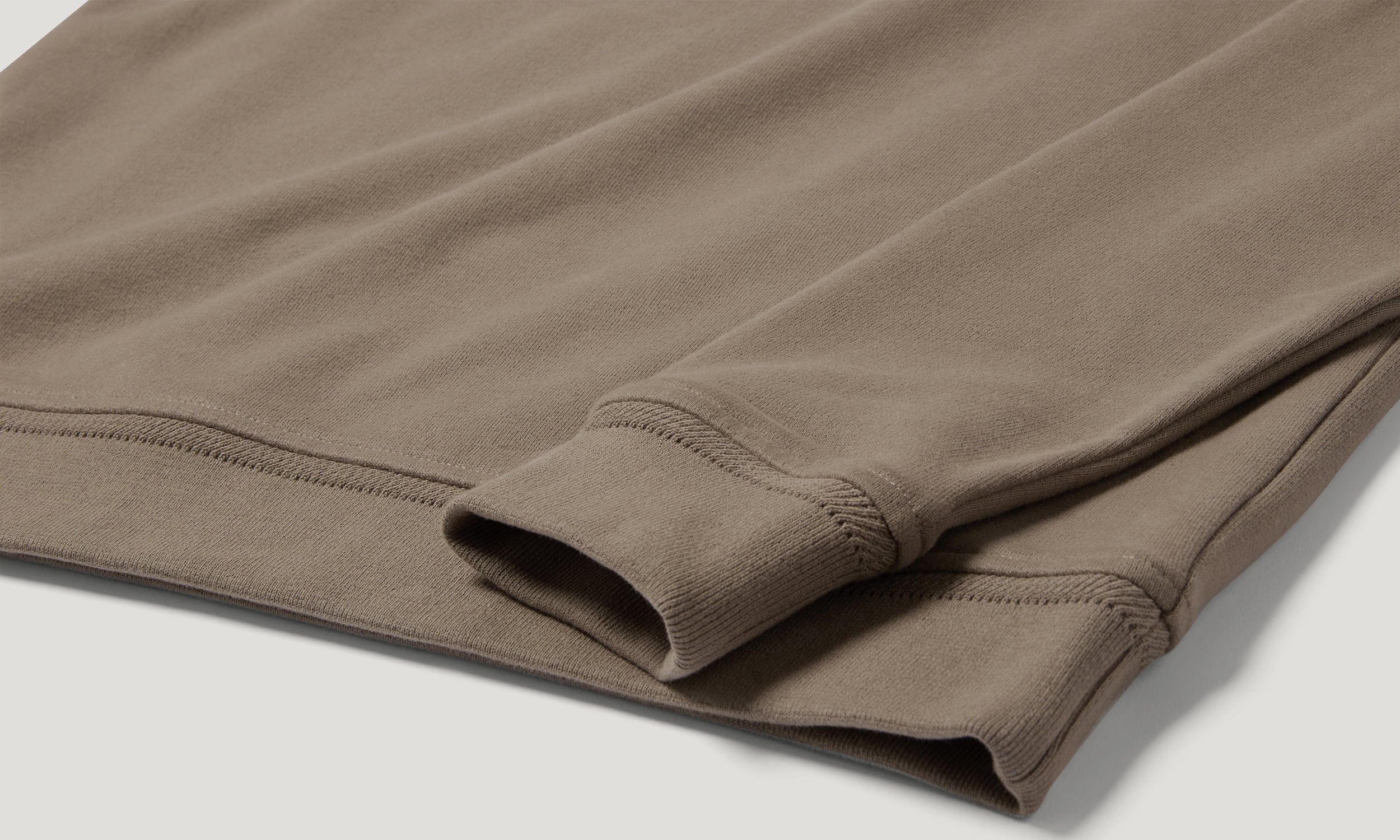 BELSTAFF QUARTER ZIP SWEATSHIRT - Dusty Taupe