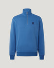 BELSTAFF QUARTER ZIP SWEATSHIRT