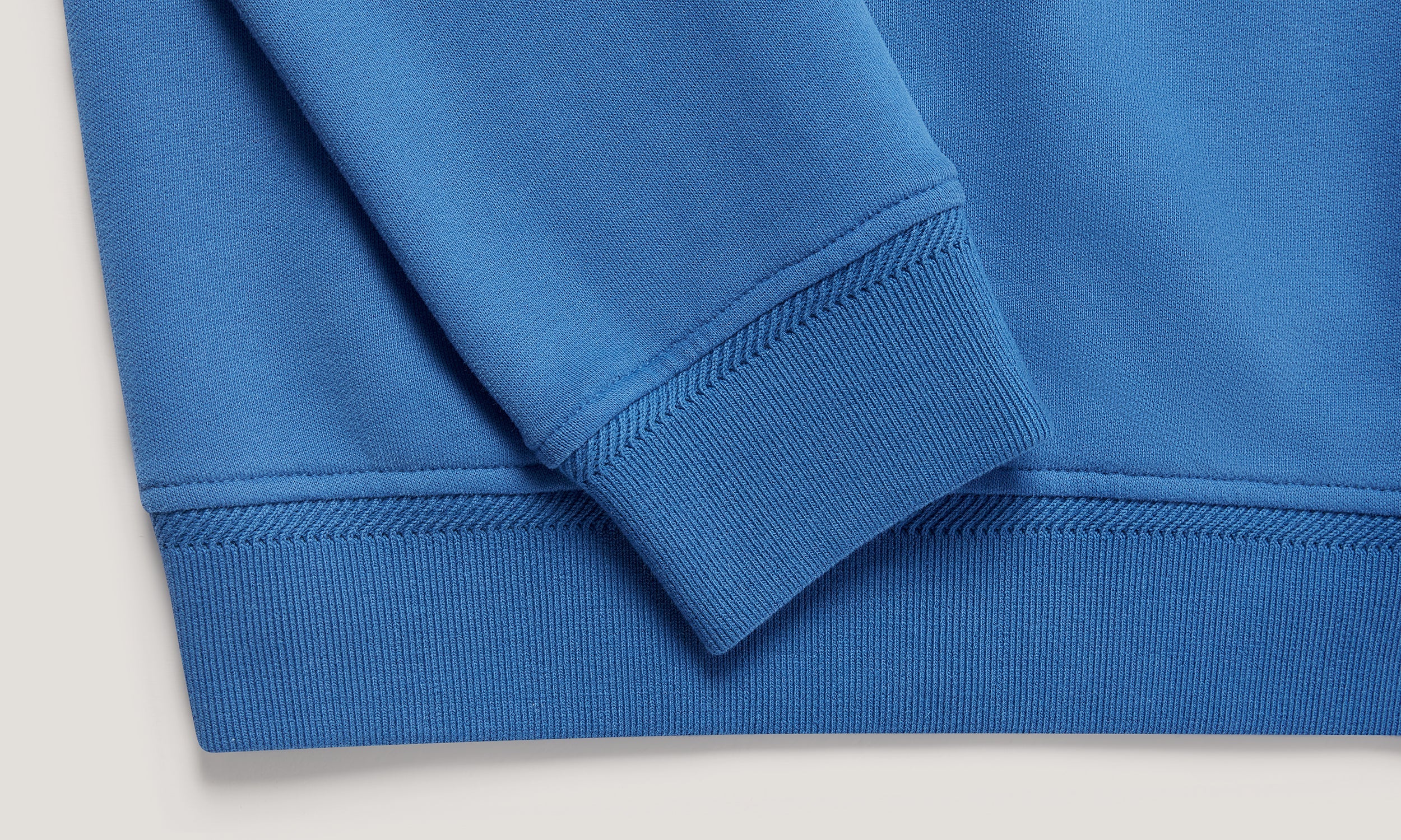 BELSTAFF QUARTER ZIP SWEATSHIRT - Marine Blue