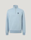 BELSTAFF QUARTER ZIP SWEATSHIRT