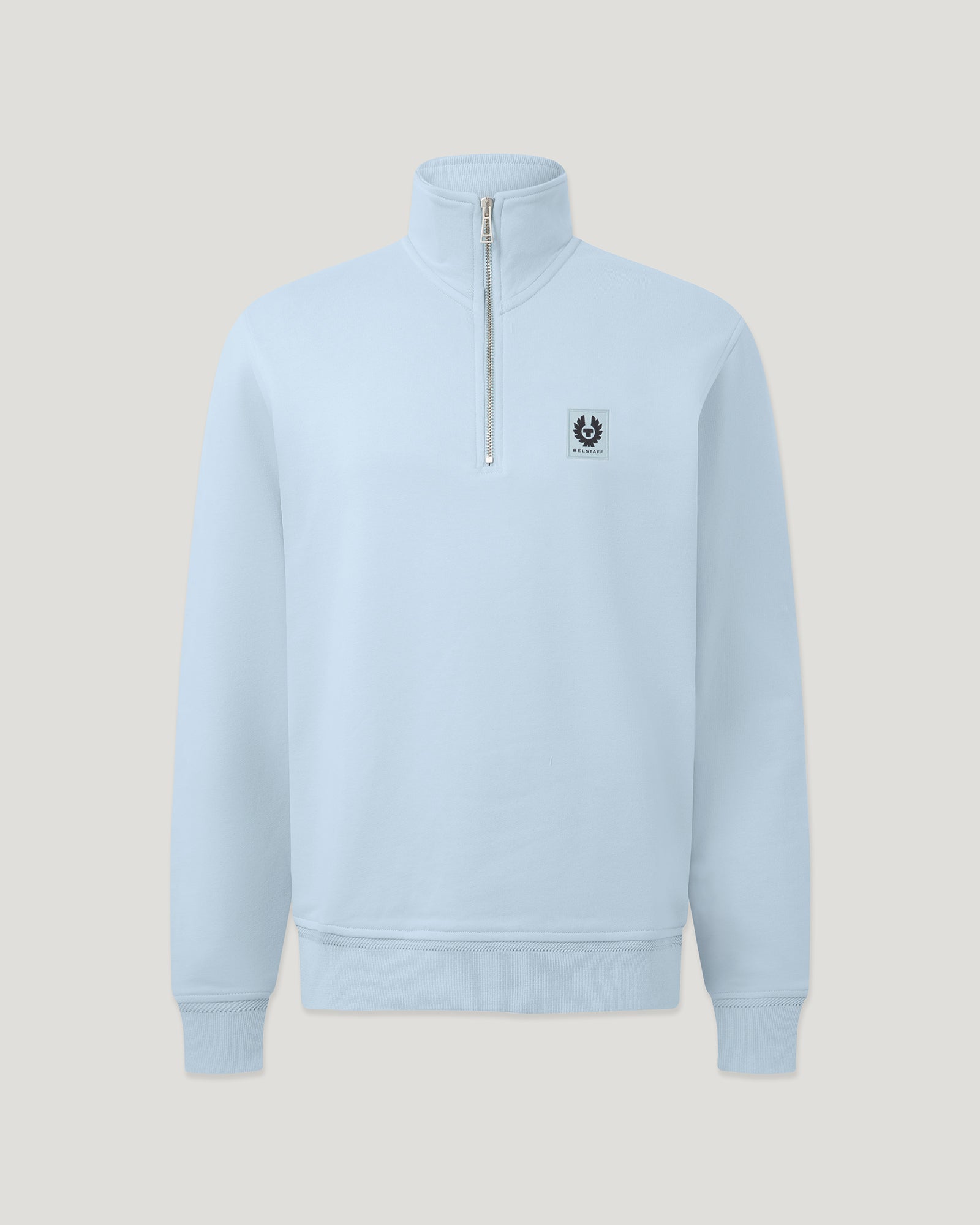 BELSTAFF QUARTER ZIP SWEATSHIRT