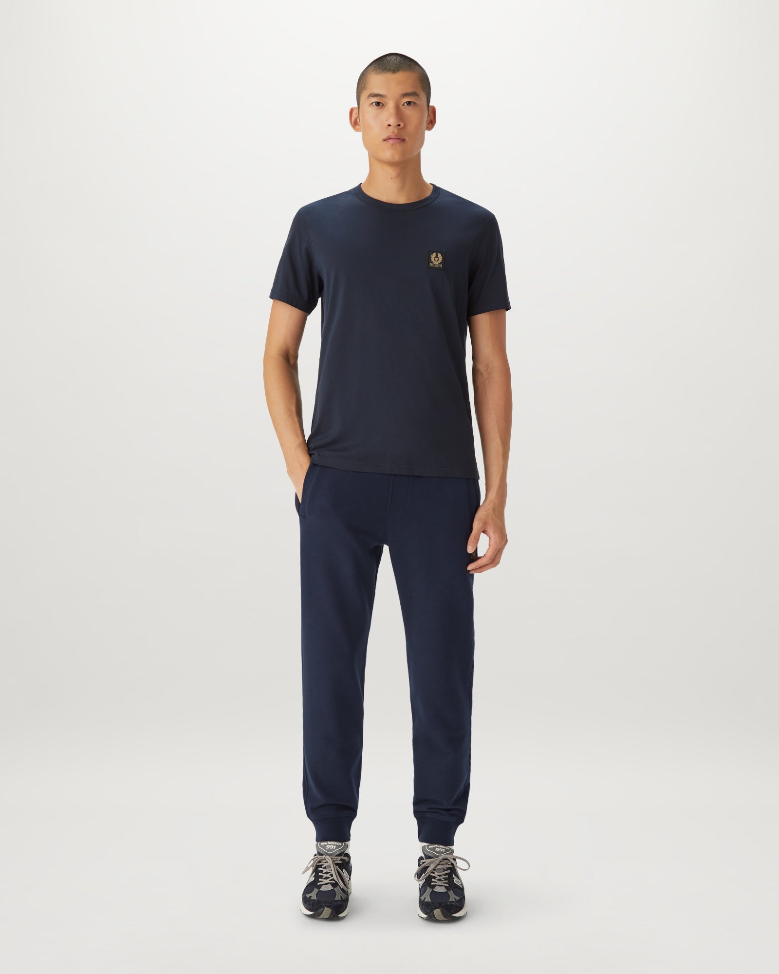 BELSTAFF JOGGINGHOSE - Dunkles Tintenblau