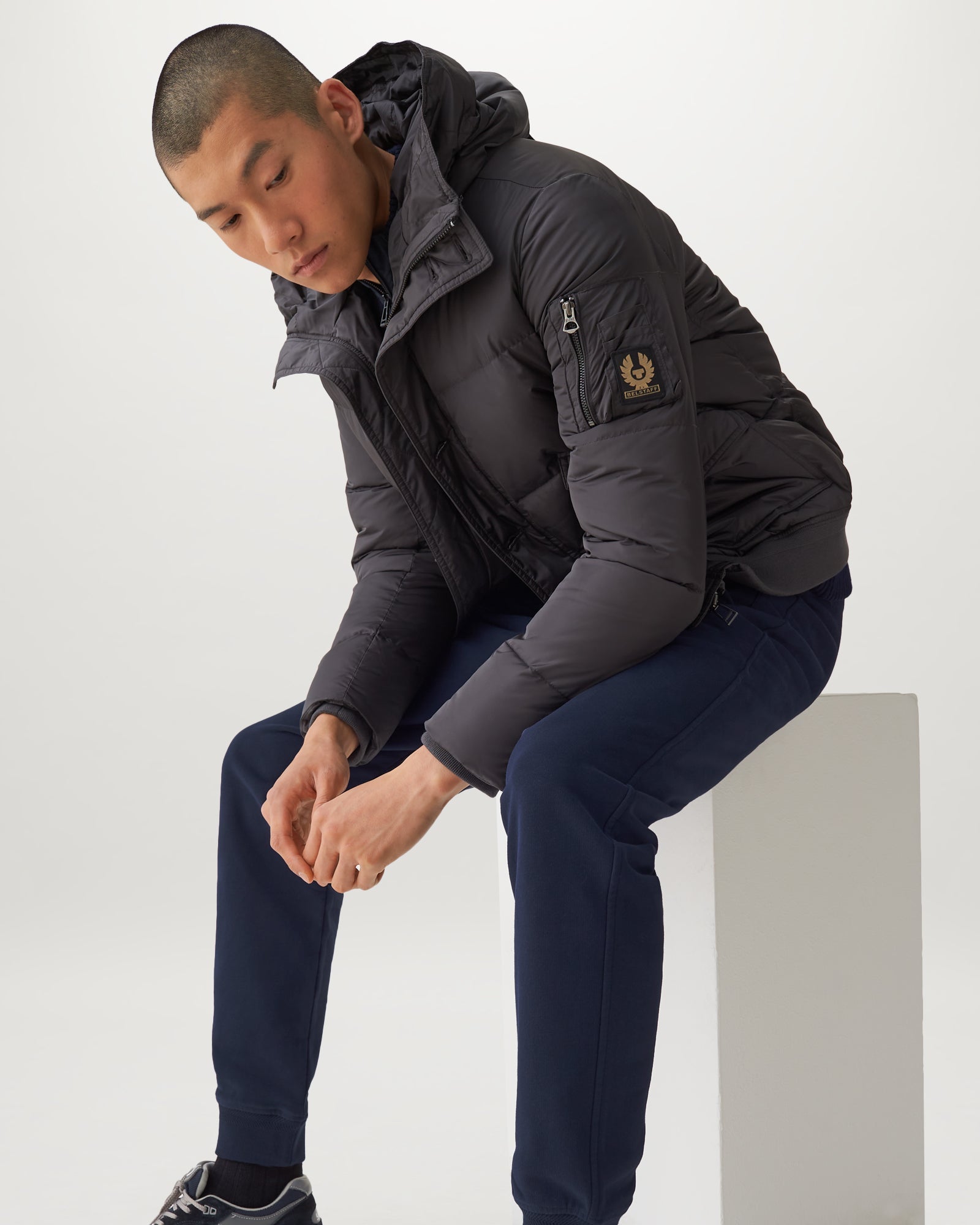 BELSTAFF SWEATPANTS - Dark Ink